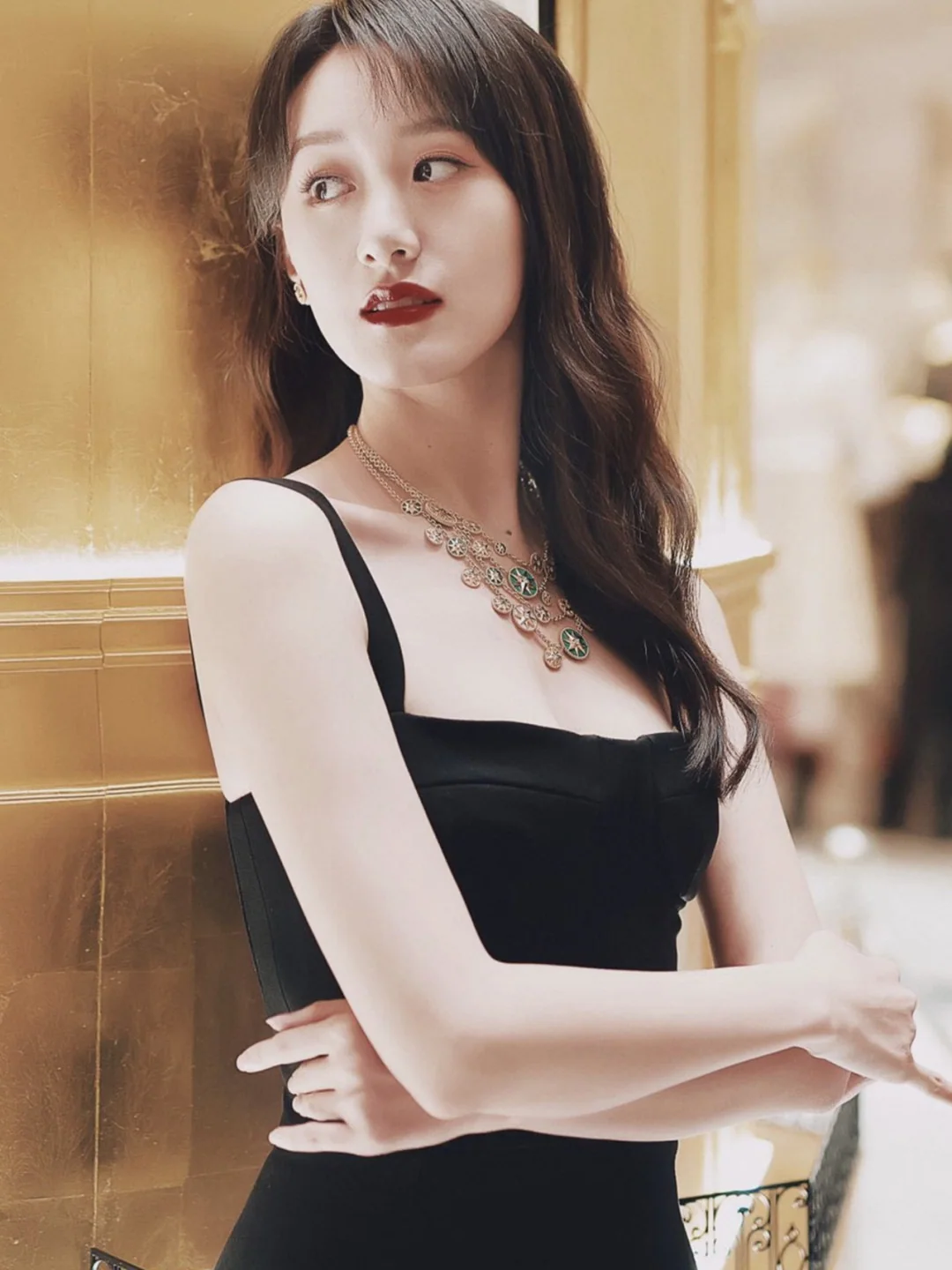 디올 로즈 데 방 다이아몬드 목걸이 상세 이미지 8