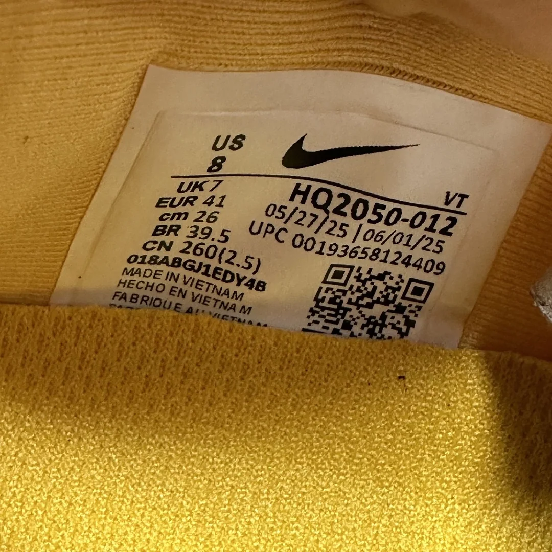 나이키 [5A] 보메로 프리미엄 옐로우 HQ2050-012 201646 Nike Vomero Premium 상세 이미지 9