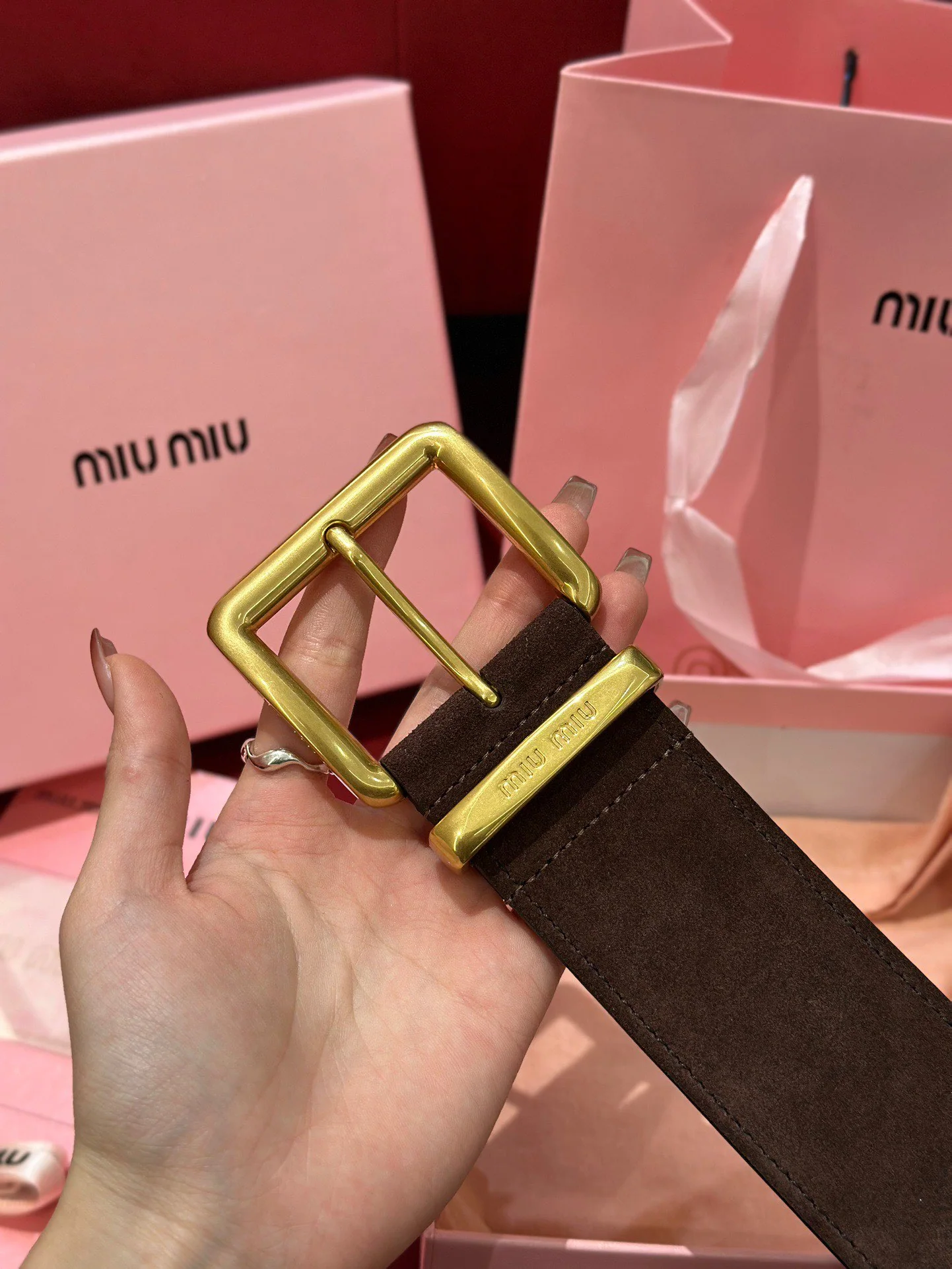 미우미우 벨트 57833 Miu Miu Belt 상세 이미지 3