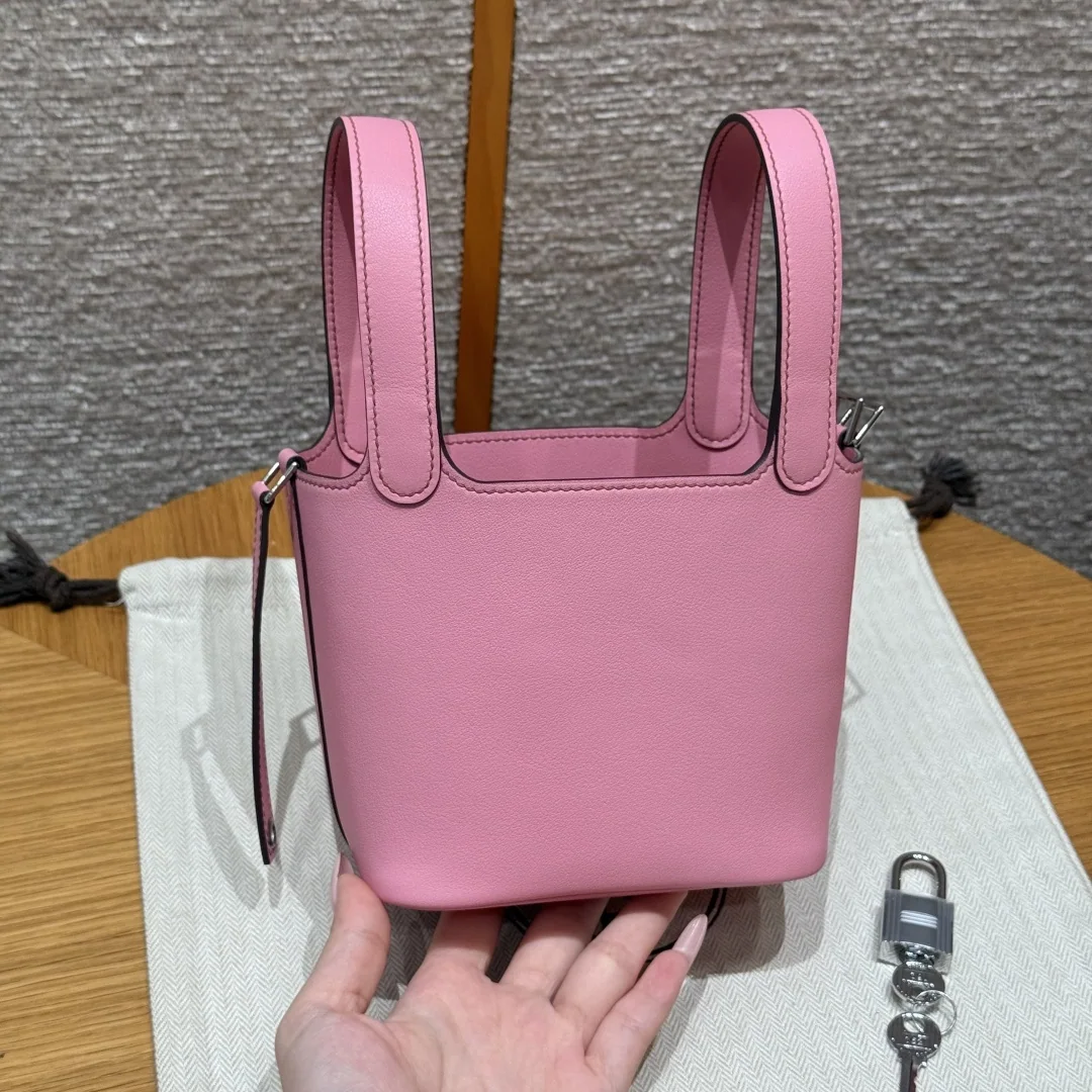 에르메스 피코탄 락 14 cm 소가죽 가방 상세 이미지 3