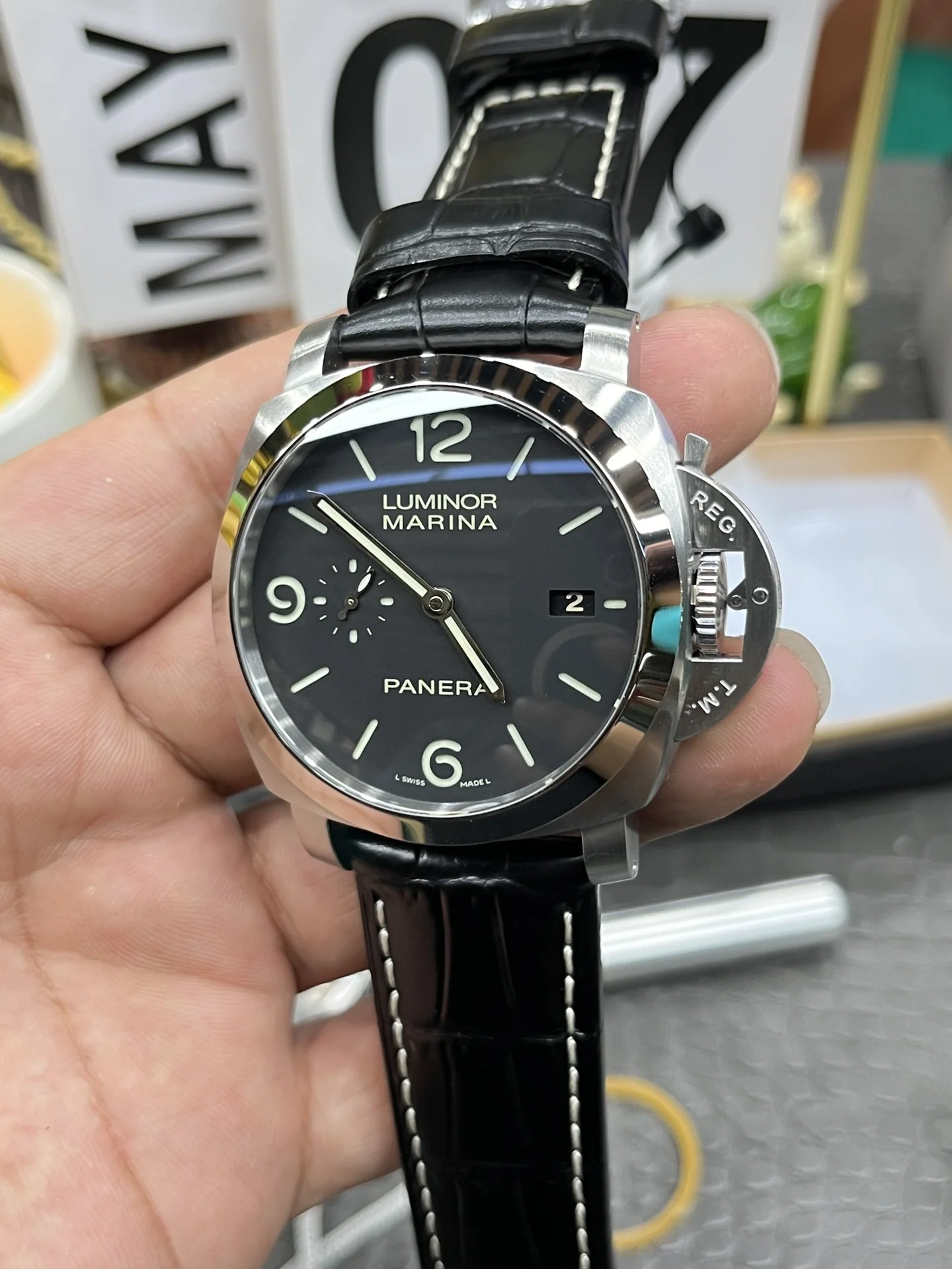 파네라이 PAM312 자동 기계식 시계 상세 이미지 5