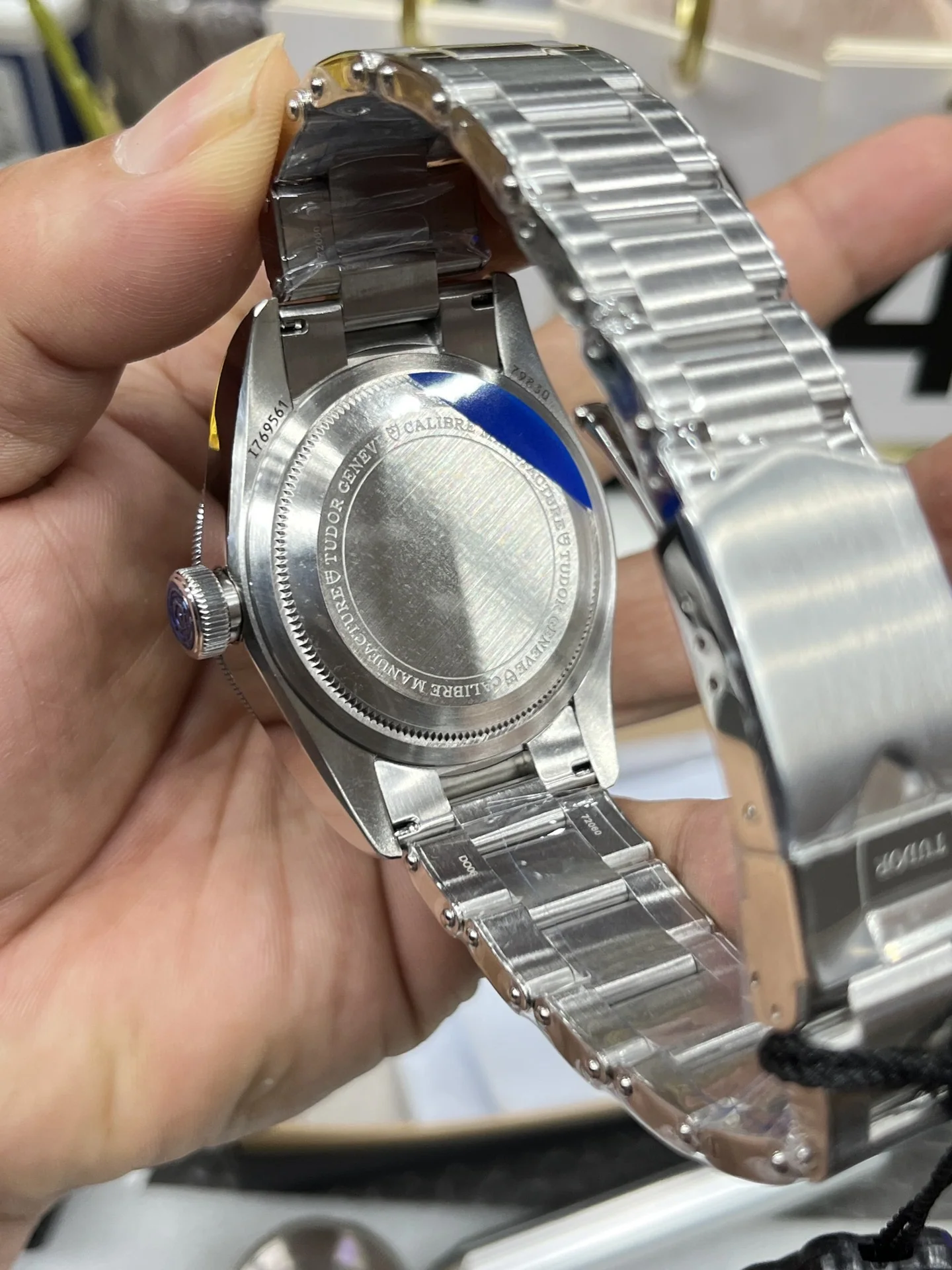 튜더 블랙베이 GMT 레드 블루 베젤 ZF 공장 2836 오토매틱 남성 시계 레플리카 45587 Tudor 상세 이미지 7