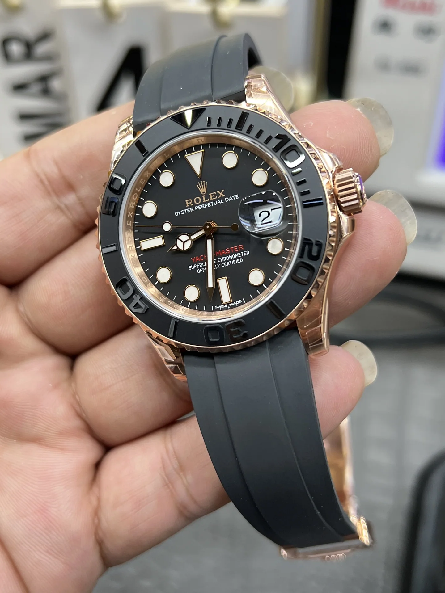 롤렉스 요트마스터 40MM3135 무브먼트 레플리카 43061 Rolex 상세 이미지 5