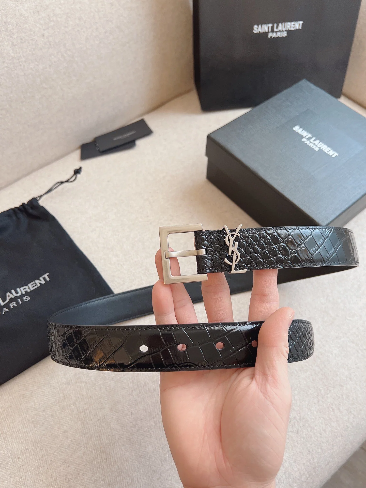 생로랑 벨트 58336 Saint Laurent Belt 상세 이미지 2