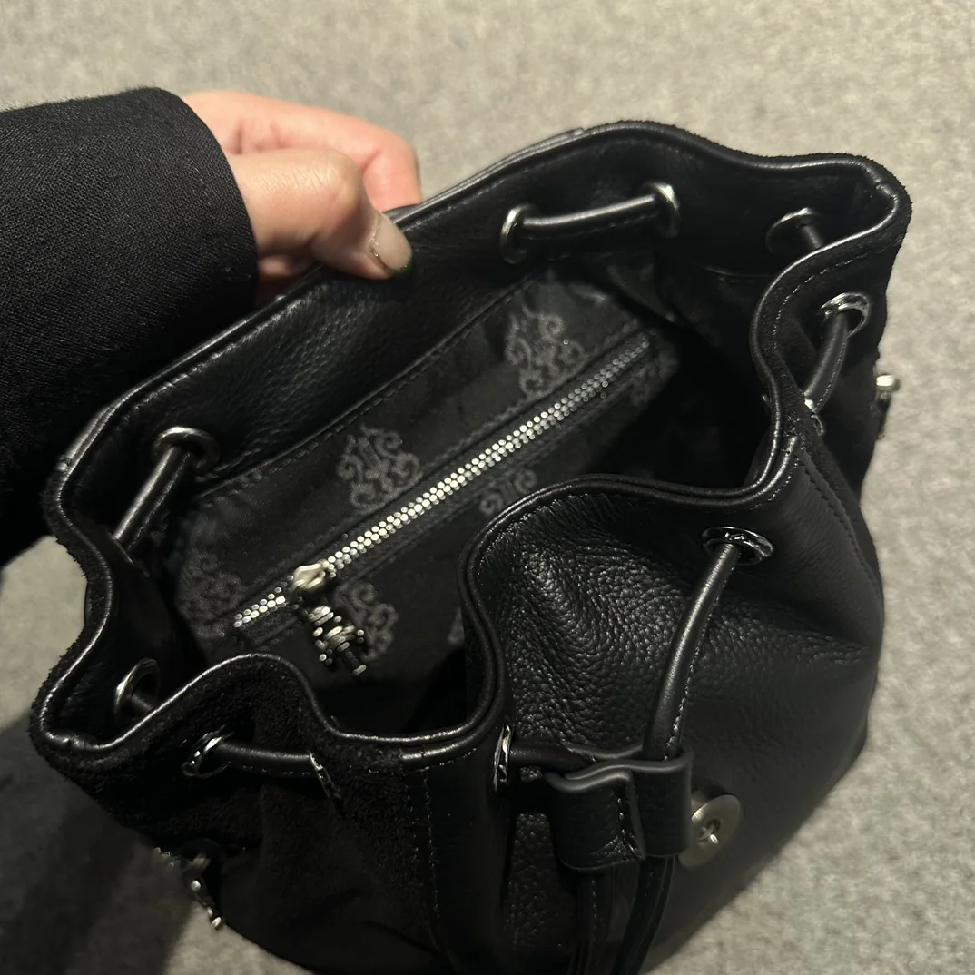 크롬하츠 가죽 스웨이드 백팩 상세 이미지 7