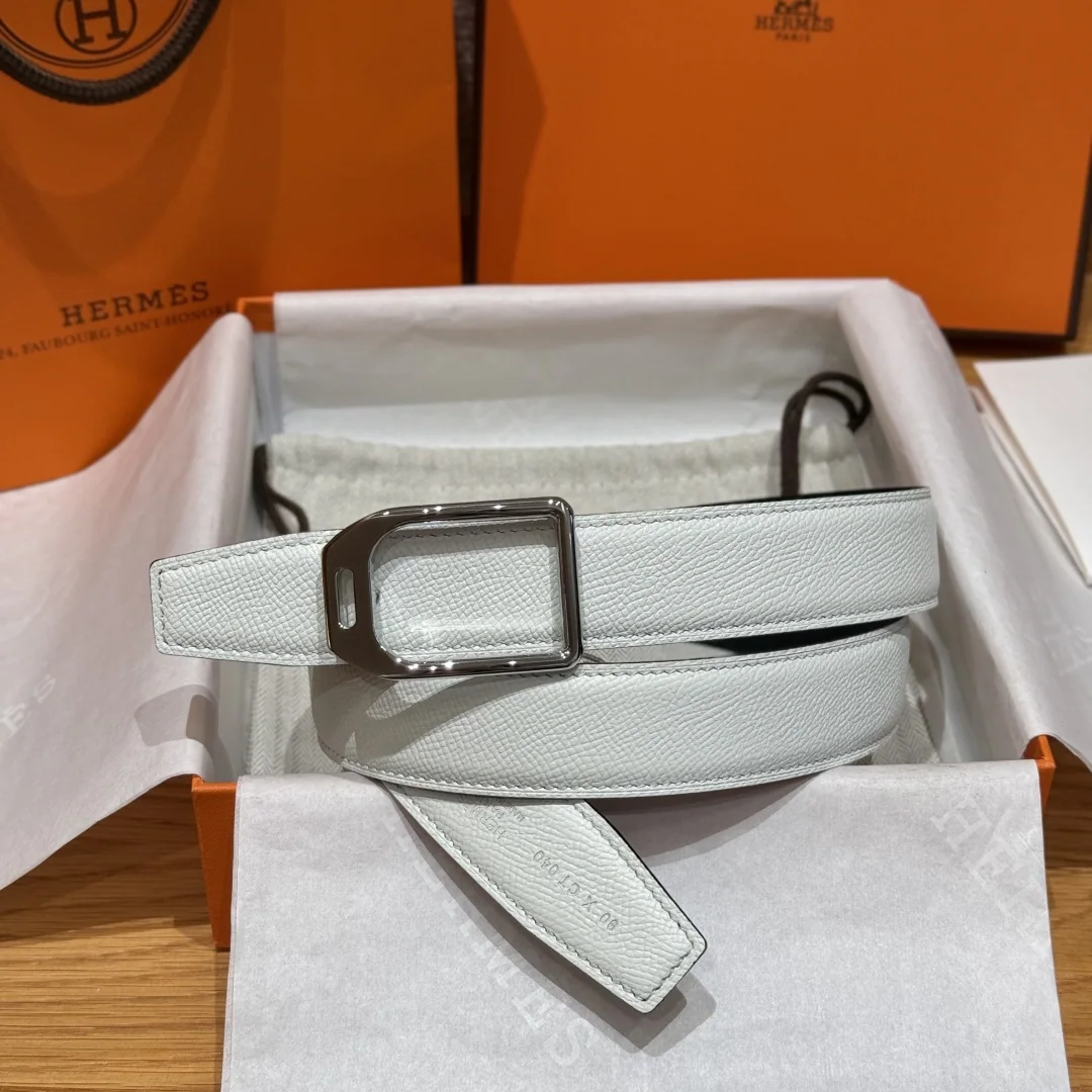 에르메스 조키 버클 앱송 가죽 벨트 175523