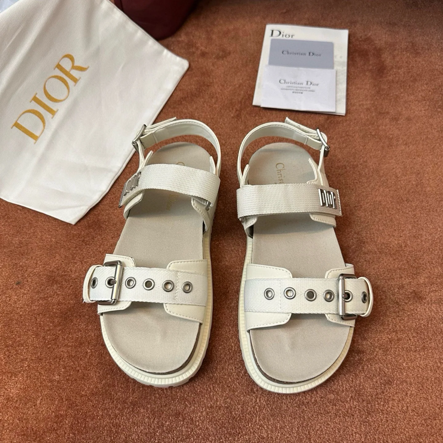 디올 벨크로 샌들 상세 이미지 1