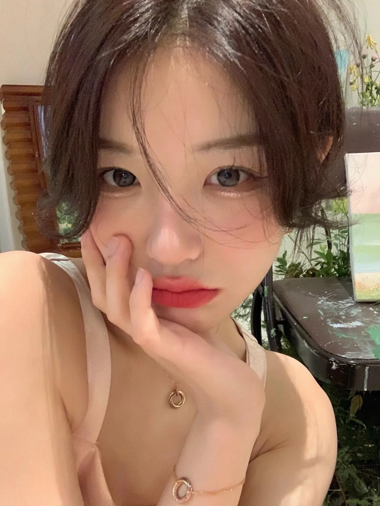 까르띠에 트리니티 세 가지 골드 목걸이 상세 이미지 3