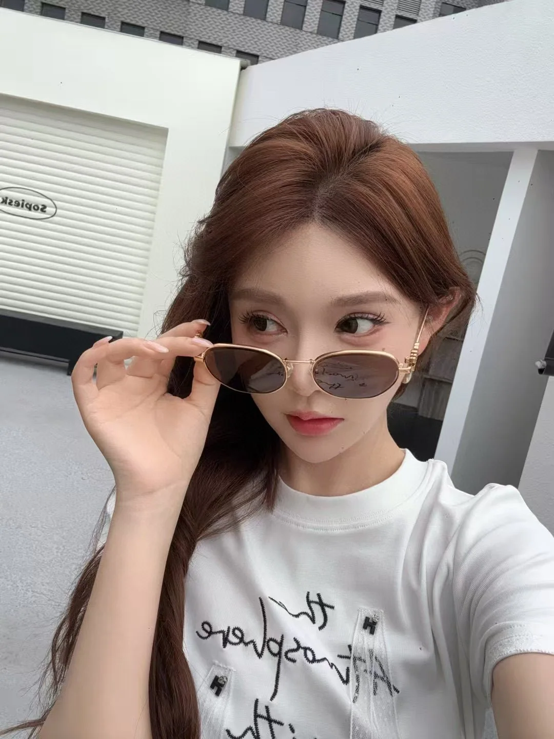 미우미우 MU 56 ZS 선글라스 상세 이미지 4