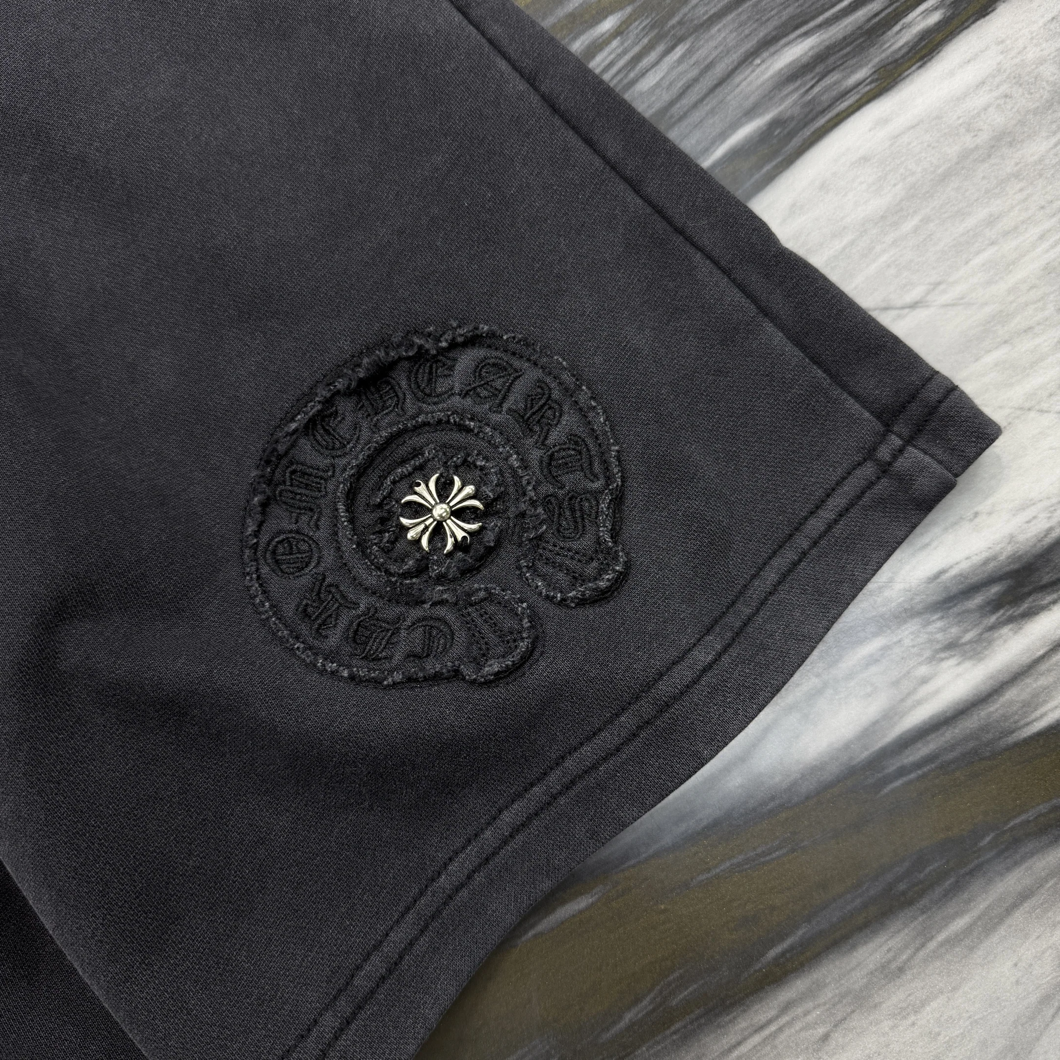 크롬하츠 말발굽 자수 반바지 41231 Chrome Hearts Shorts 상세 이미지 17