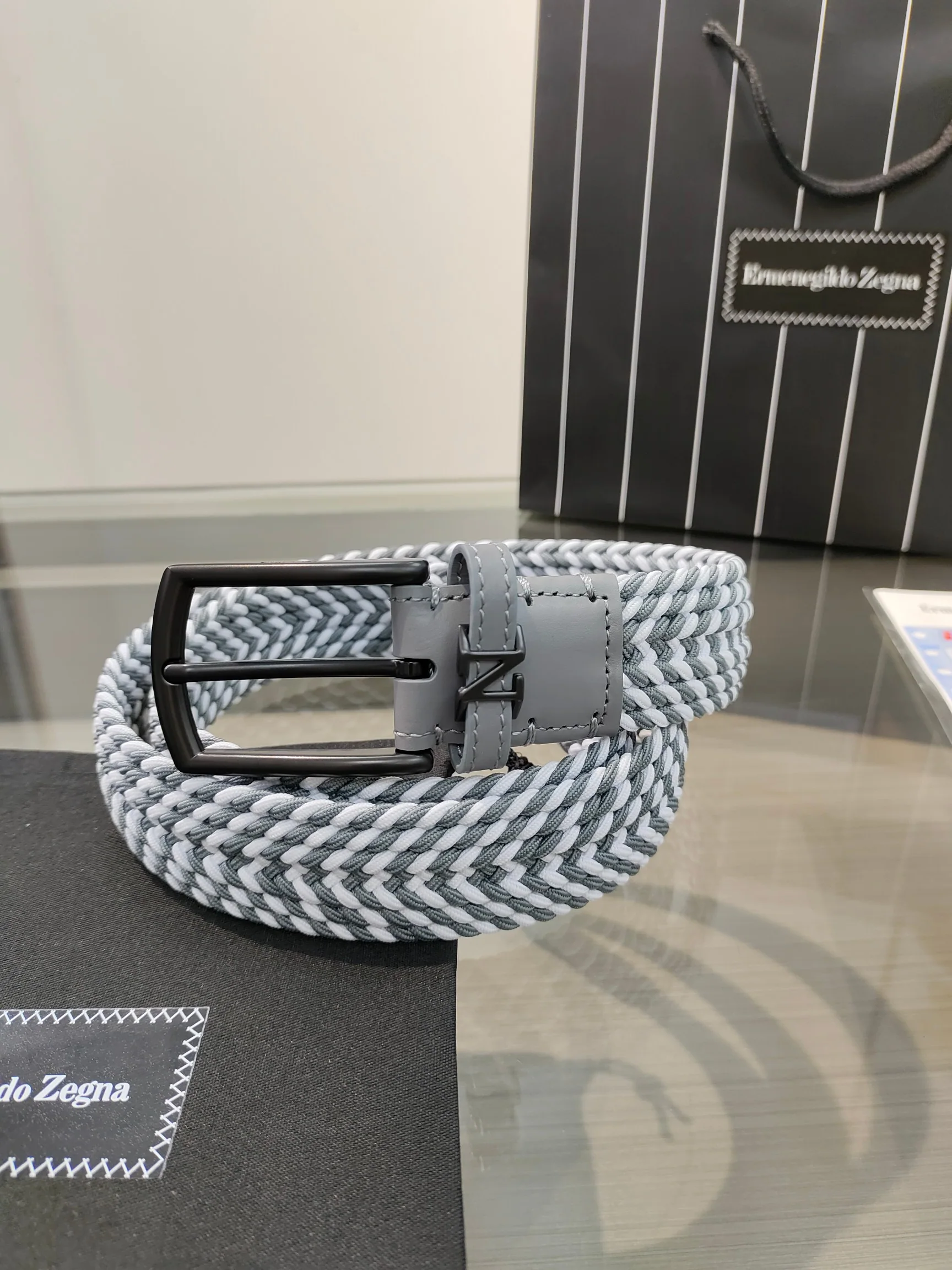 제냐 벨트 59268 Zegna Belt 상세 이미지 1