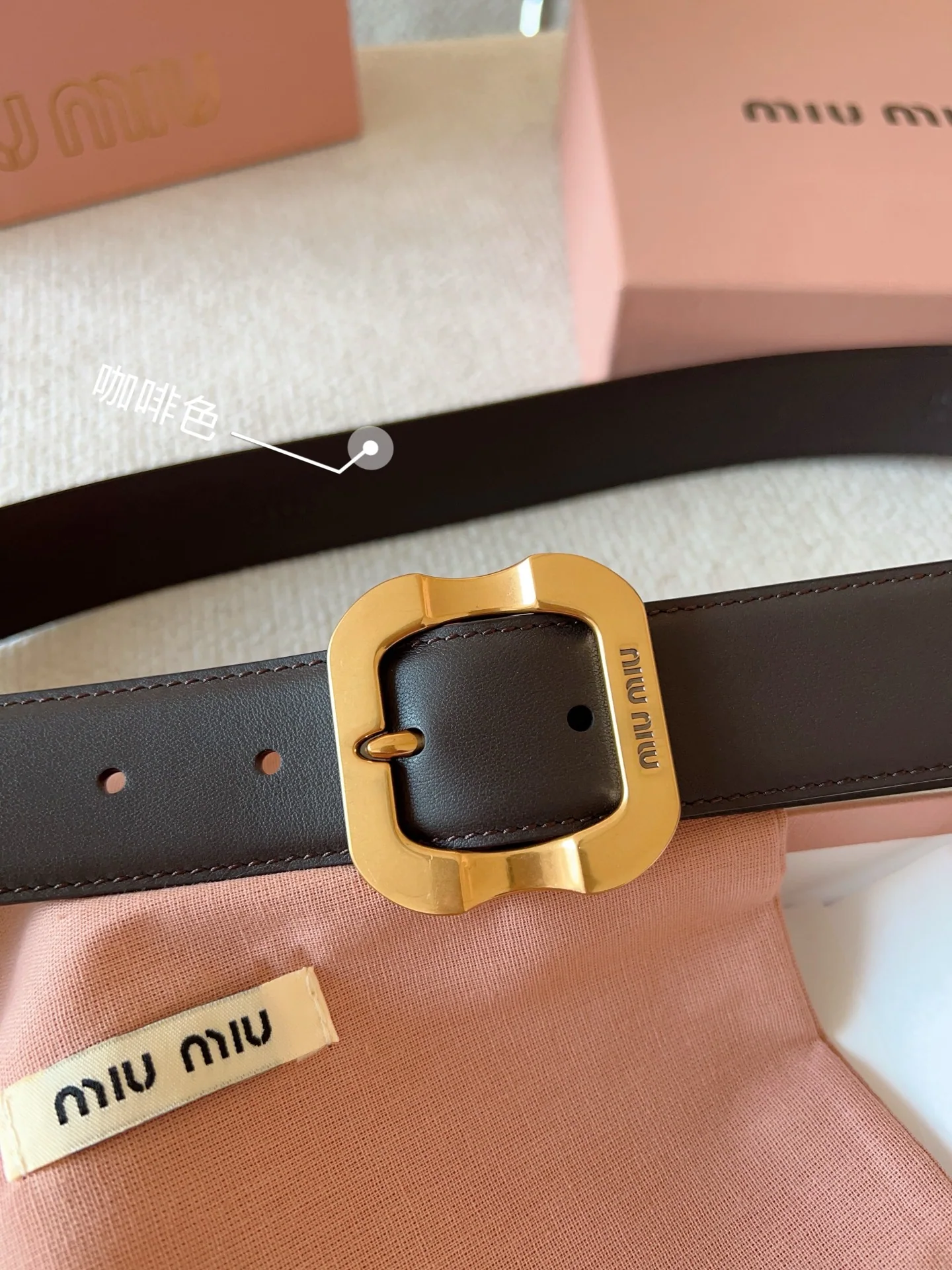 미우미우 벨트 57881 Miu Miu Belt 상세 이미지 4