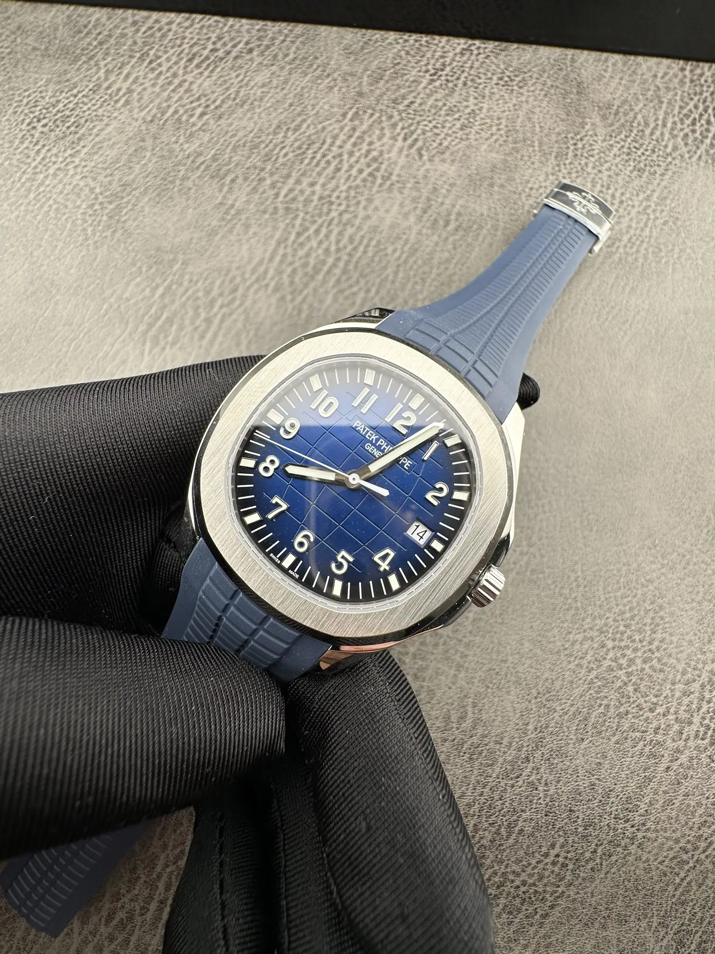 파텍필립 아쿠아넛 5167 자동 그레이 다이얼 3 K 공장 레플리카 44052 Patek Philippe 상세 이미지 3