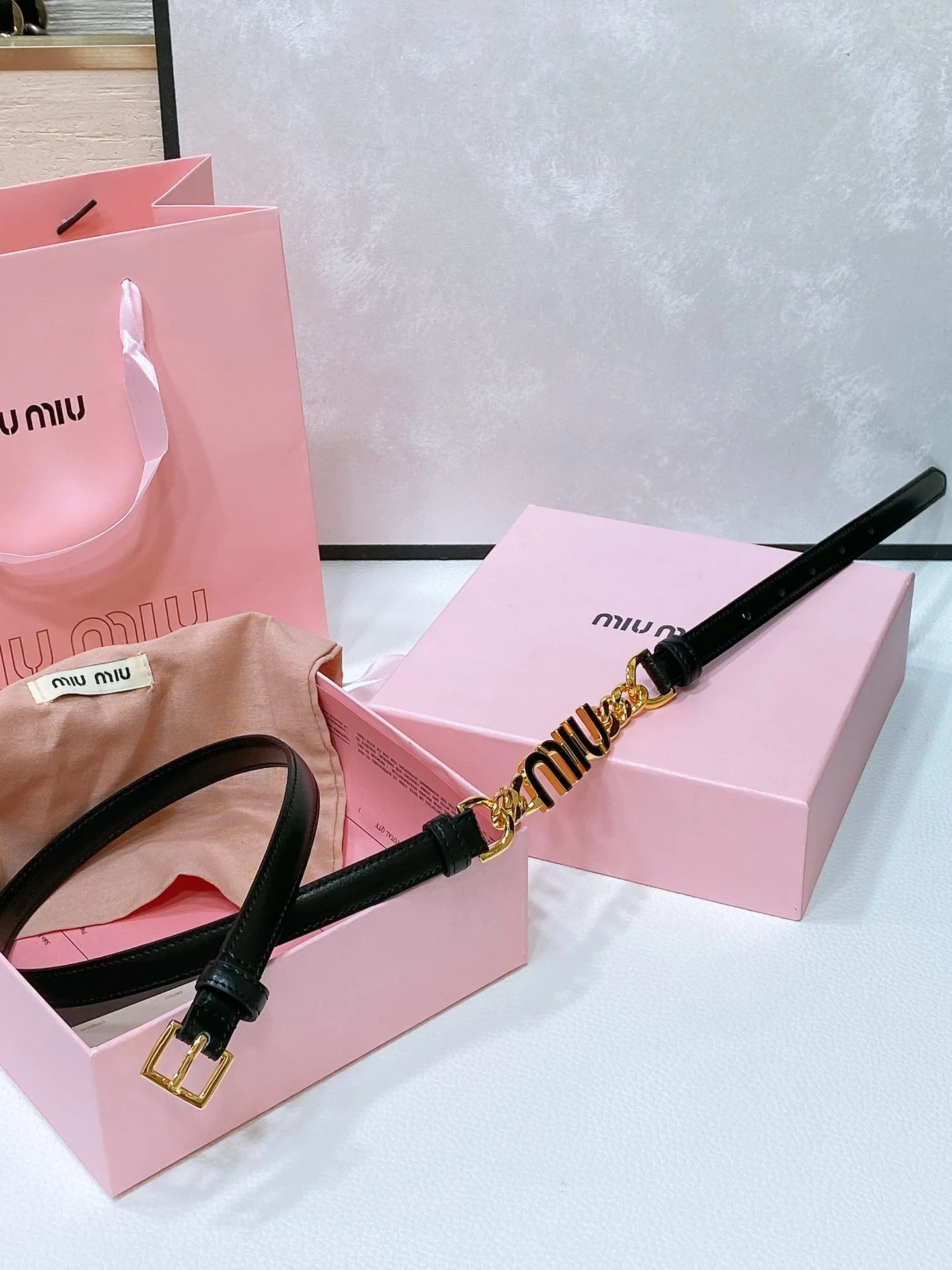 미우미우 벨트 57788 Miu Miu Belt 상세 이미지 5