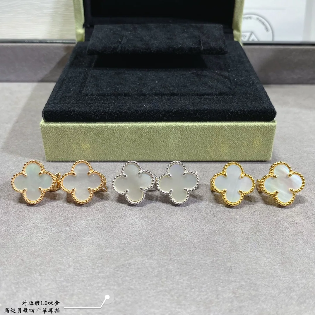반클리프앤아펠 자개 네 잎 클로버 귀걸이 상세 이미지 7