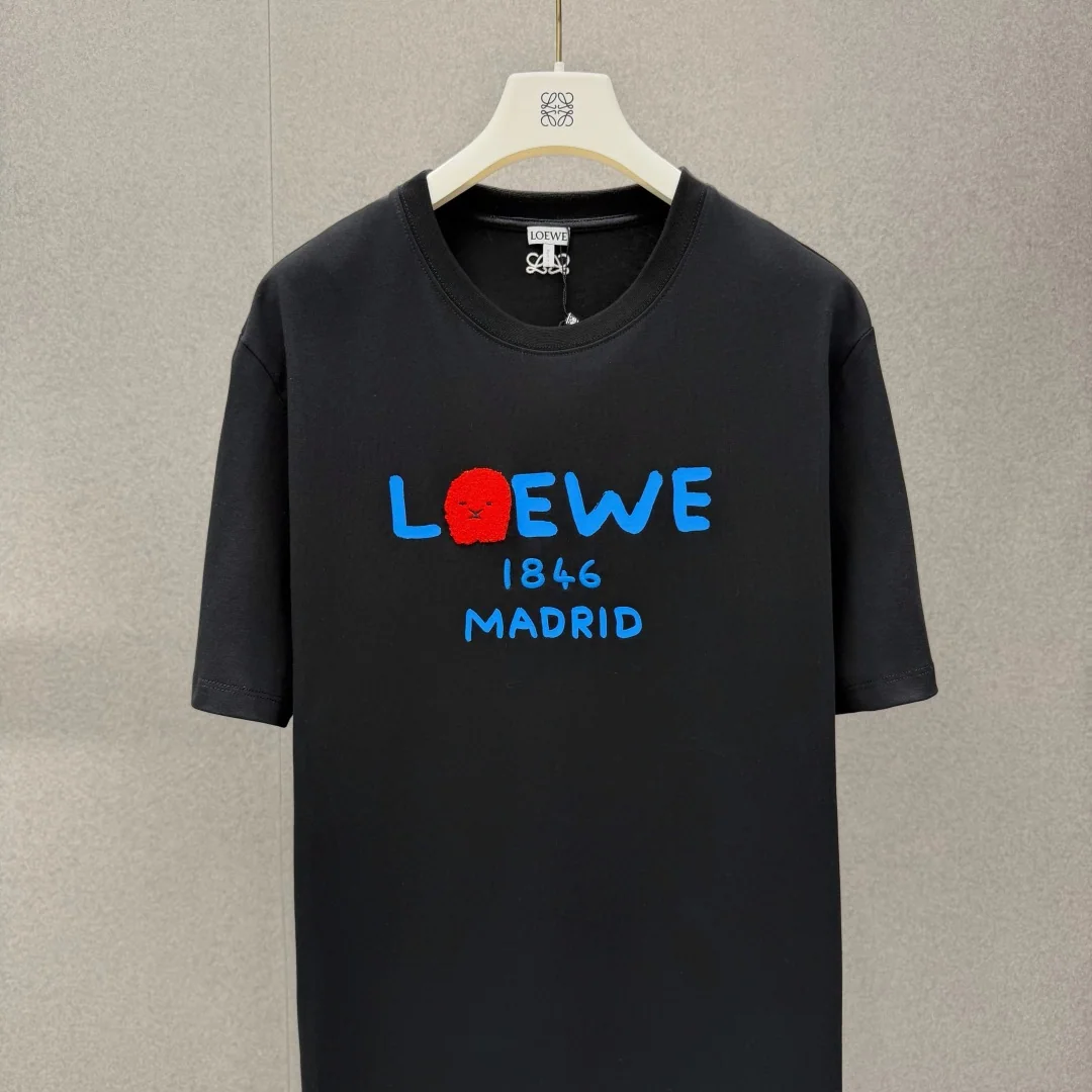 로에베 코튼 루즈핏 남성 반팔 티셔츠 상세 이미지 3