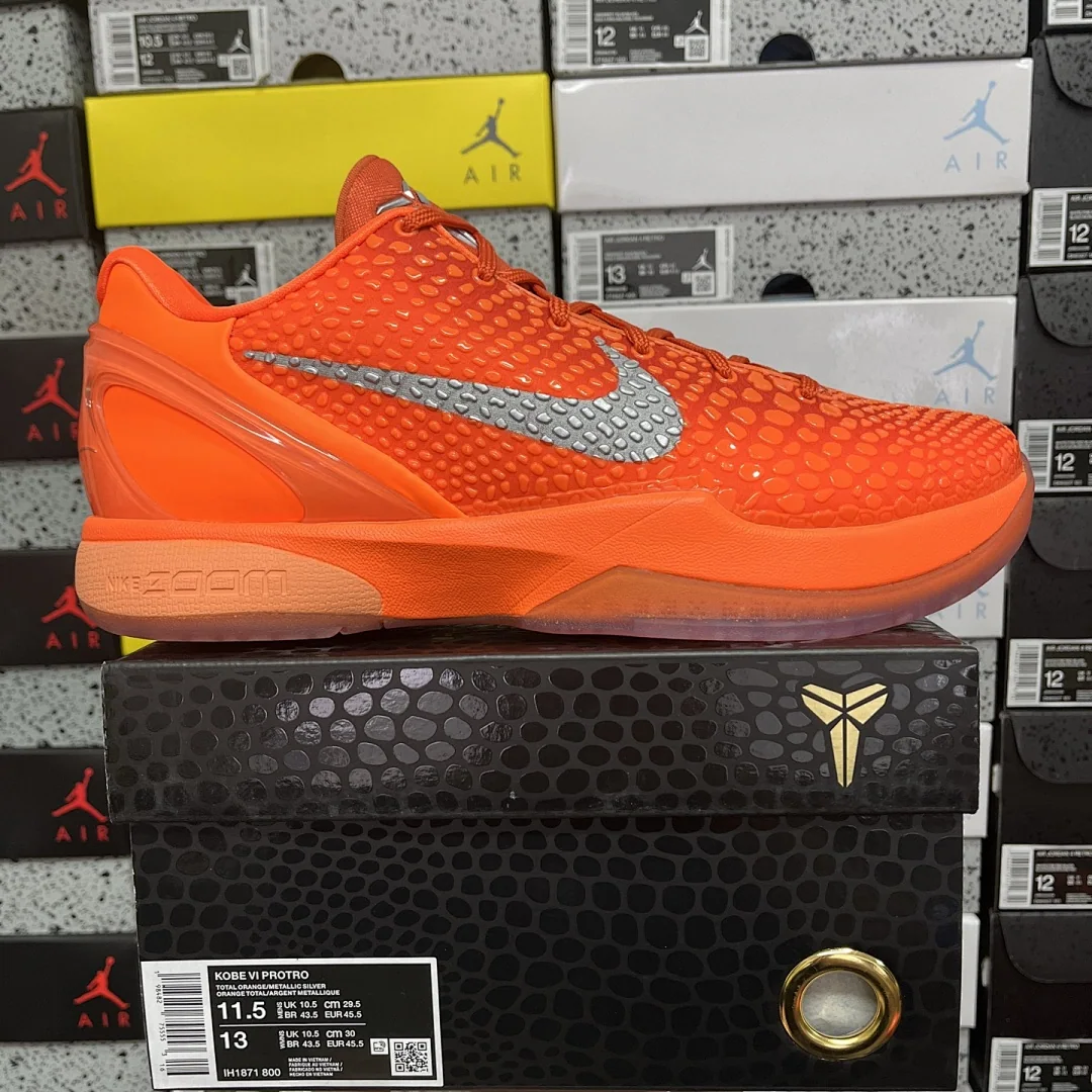 나이키 [GX] 코비 6 프로트로 토탈 IH1871-800 201377 Nike Kobe 6 Protro Total Orange ZK6