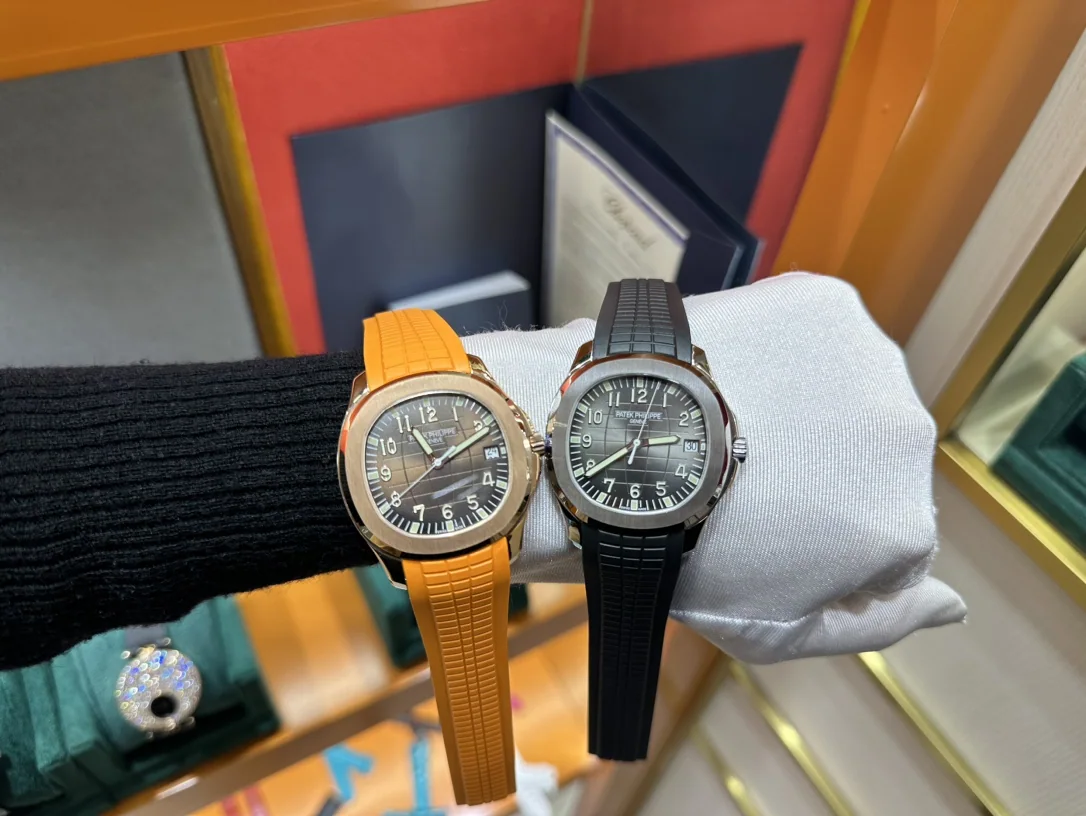 파텍필립 아쿠아넛 5168 G 자동 그레이 다이얼 PPF 공장 레플리카 44183 Patek Philippe 상세 이미지 4