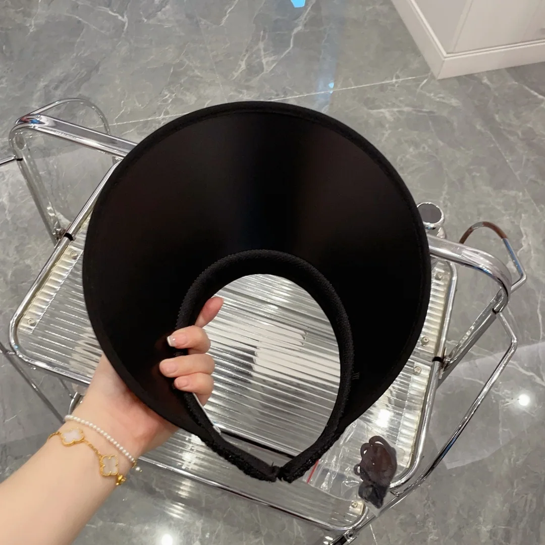 샤넬 우븐 린넨 메시 썸머 바이저 모자 상세 이미지 9