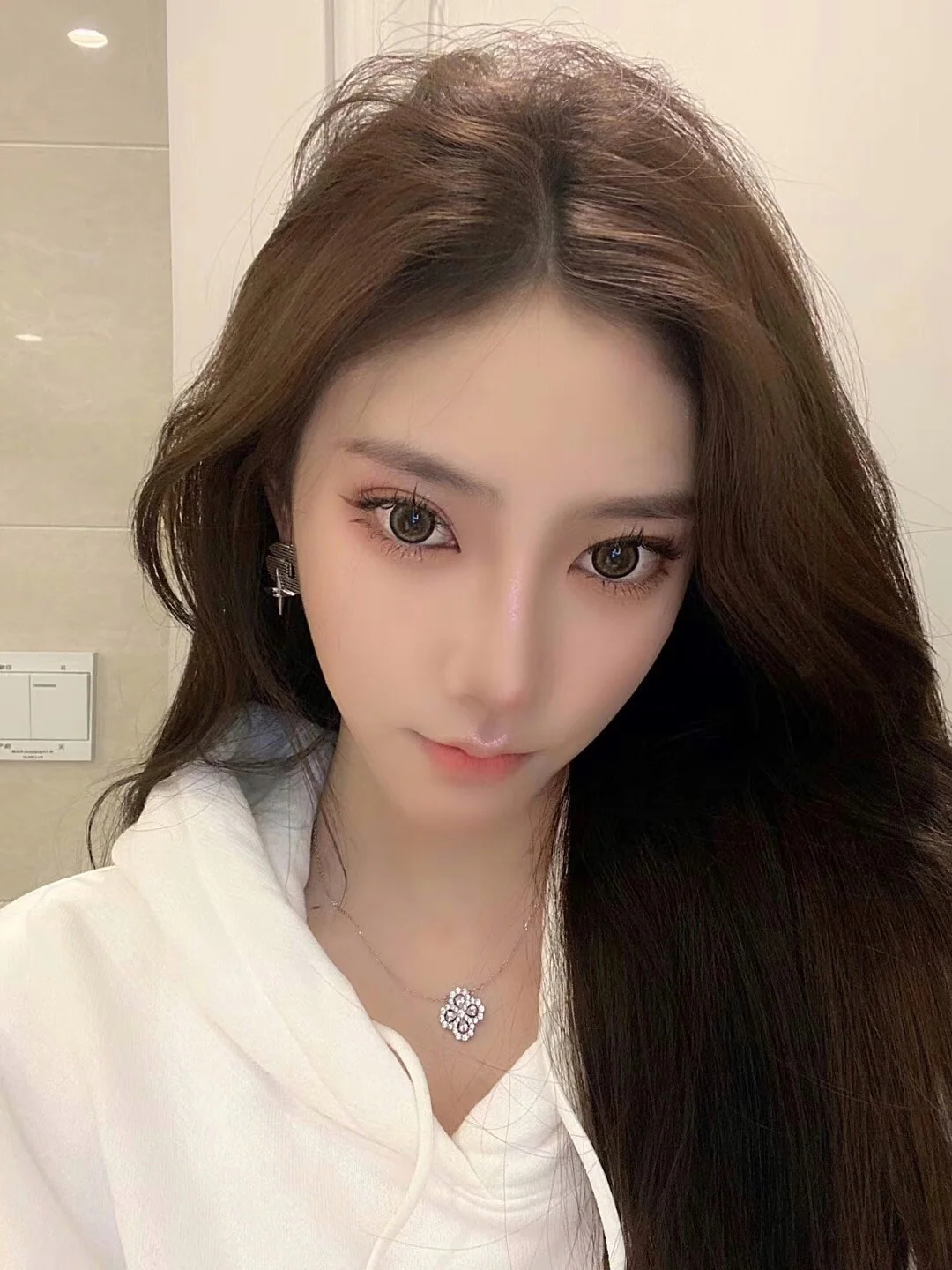 해리윈스턴 루프 다이아몬드 목걸이 상세 이미지 2