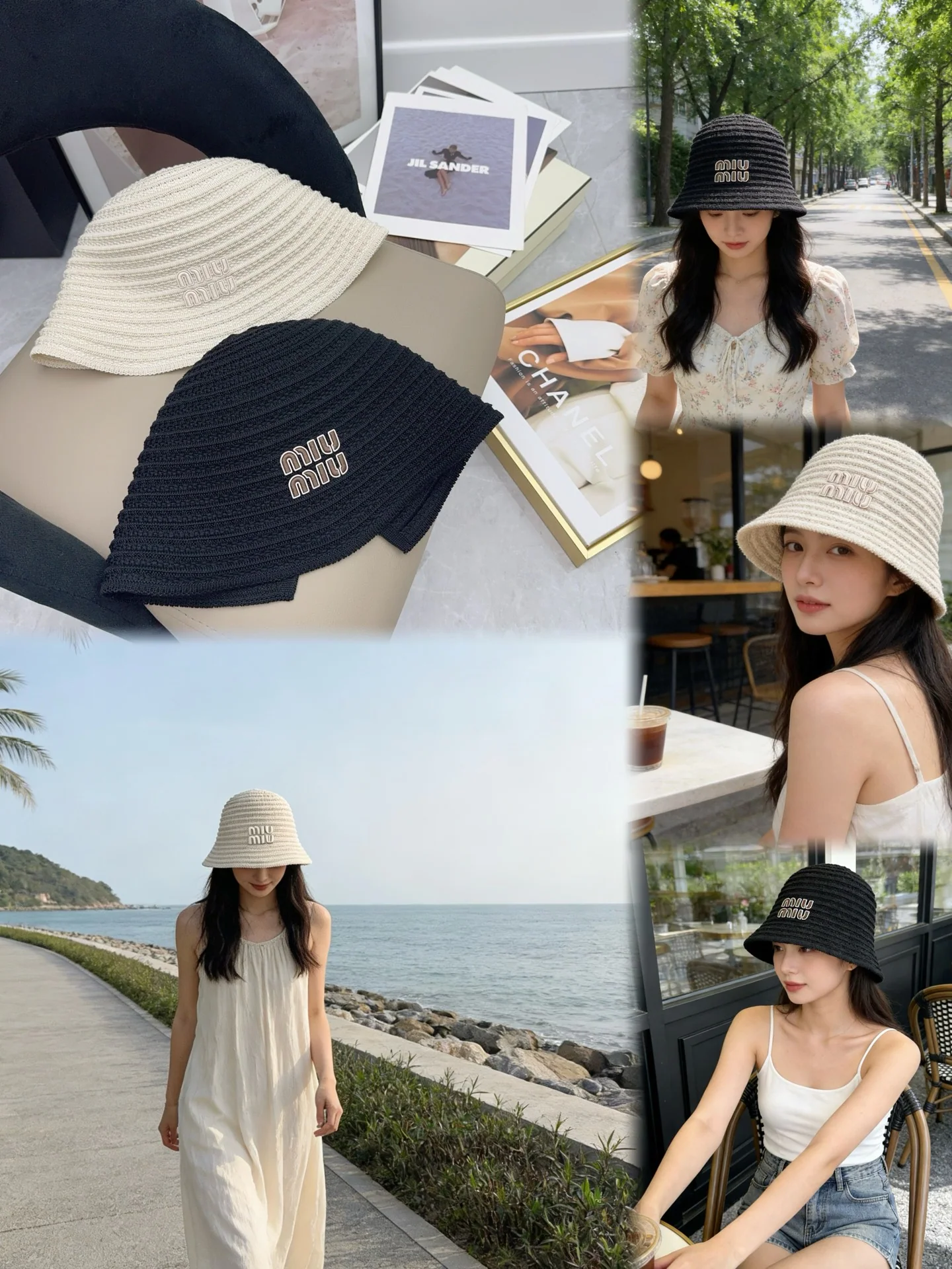 미우미우 모자 80787 Miu Miu Cap 상세 이미지 16