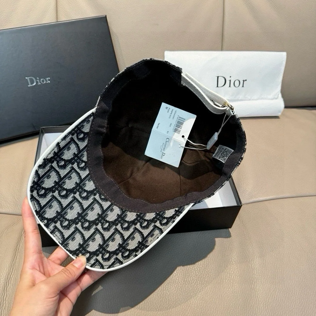 디올 모노그램 베이스볼 모자 상세 이미지 6