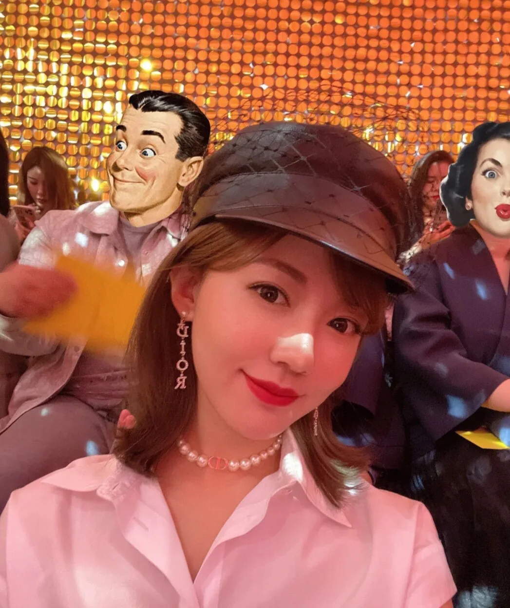 디올 CD 진주 목걸이 상세 이미지 3
