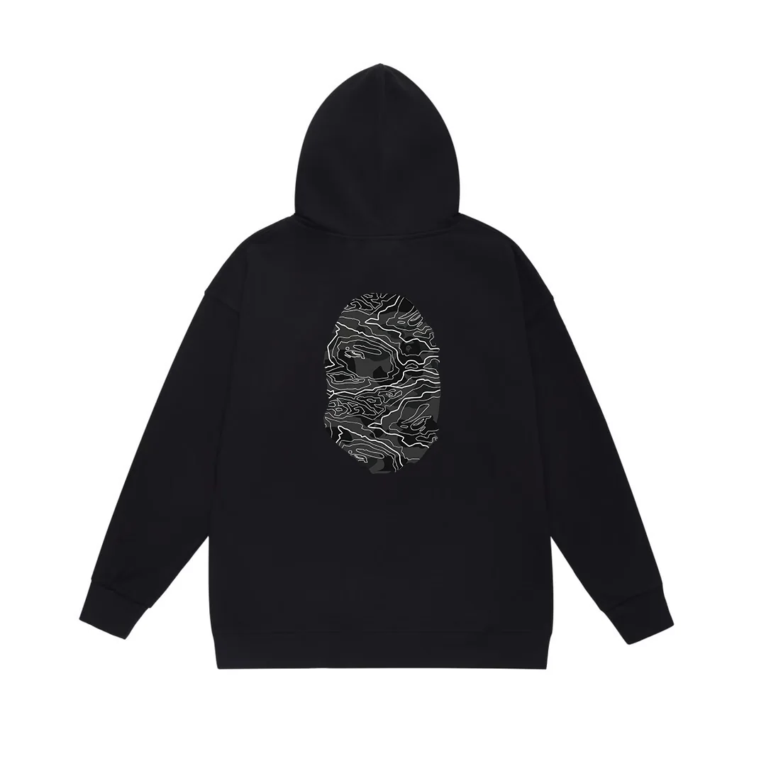 베이프 에이프 헤드 프린트 남성 반팔 티셔츠 SC7027 BAPE 상세 이미지 2