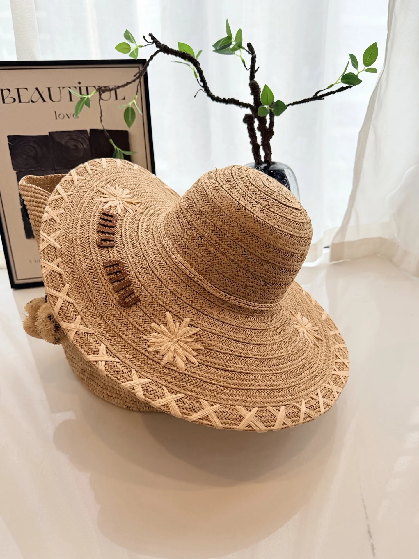 미우미우 모자 80795 Miu Miu Cap 상세 이미지 9