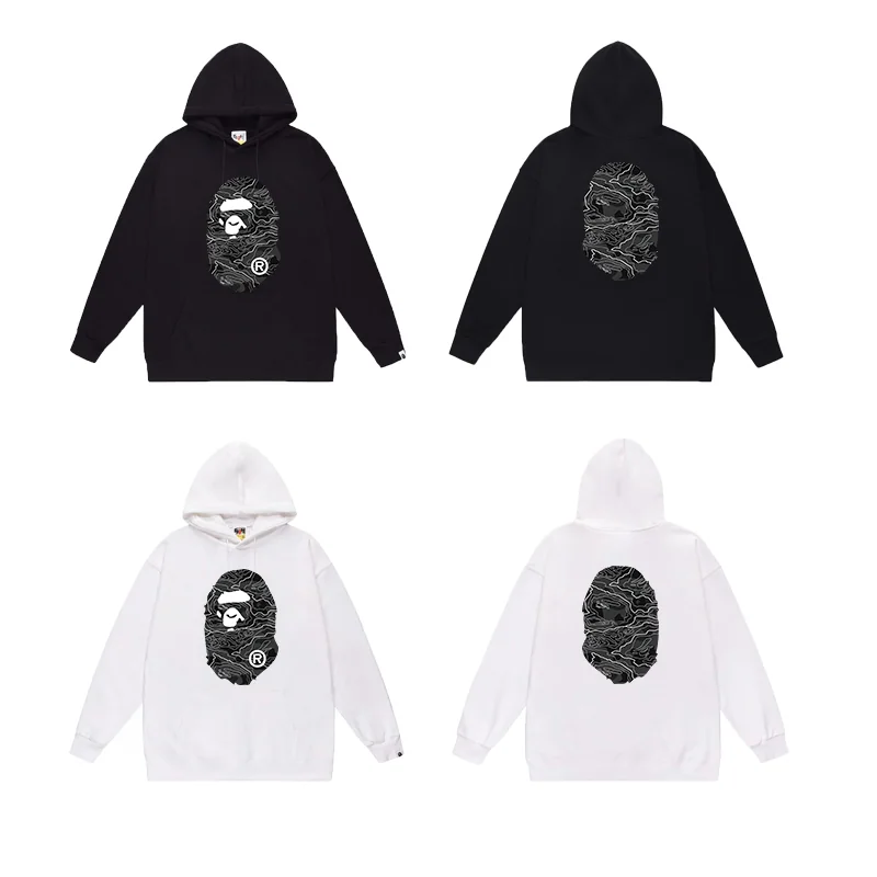 베이프 에이프 헤드 프린트 남성 반팔 티셔츠 SC7027 BAPE 상세 이미지 10