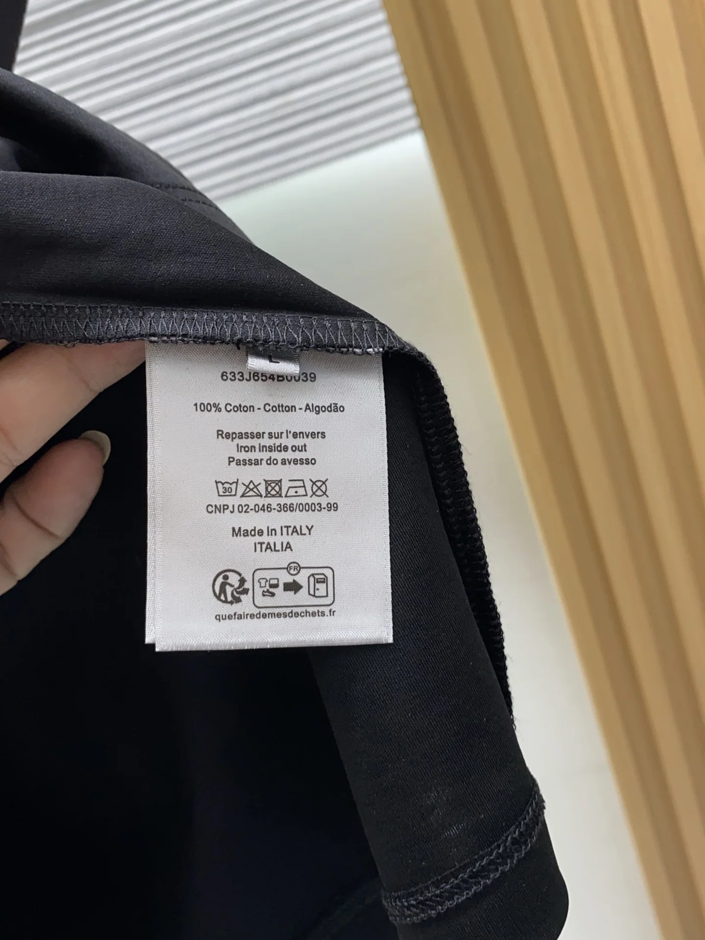 디올 남성 반팔 티셔츠 상세 이미지 8