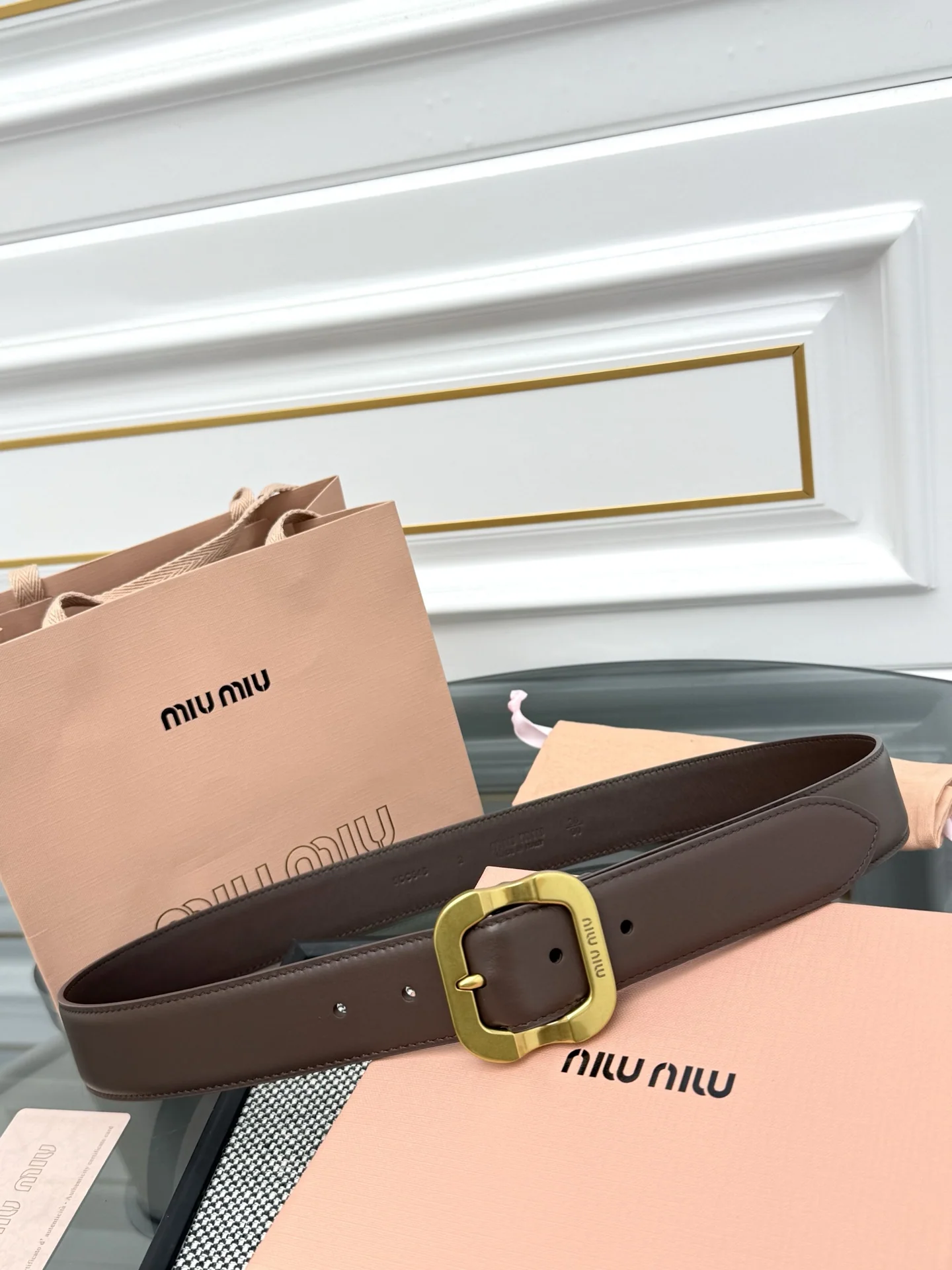 미우미우 벨트 57917 Miu Miu Belt 상세 이미지 1