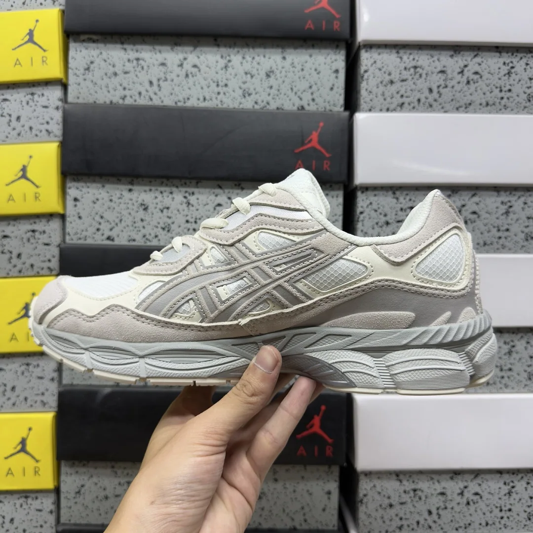 아식스 [WZ] 젤 NYC 1203A739-100 200465 Asics Gel-NYC Cream Grey 상세 이미지 7