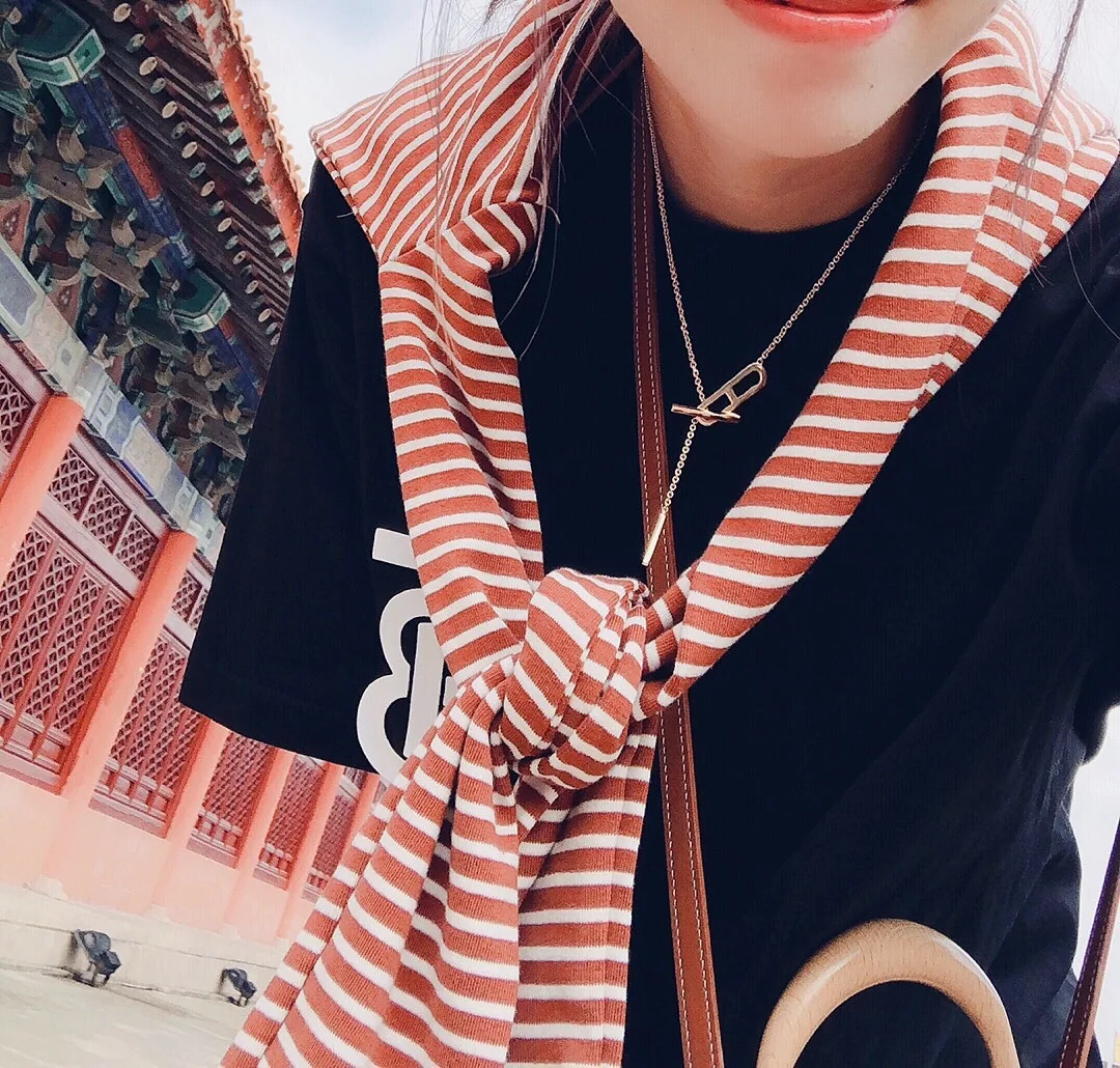 에르메스 피그노즈 리버시블 목걸이 상세 이미지 2