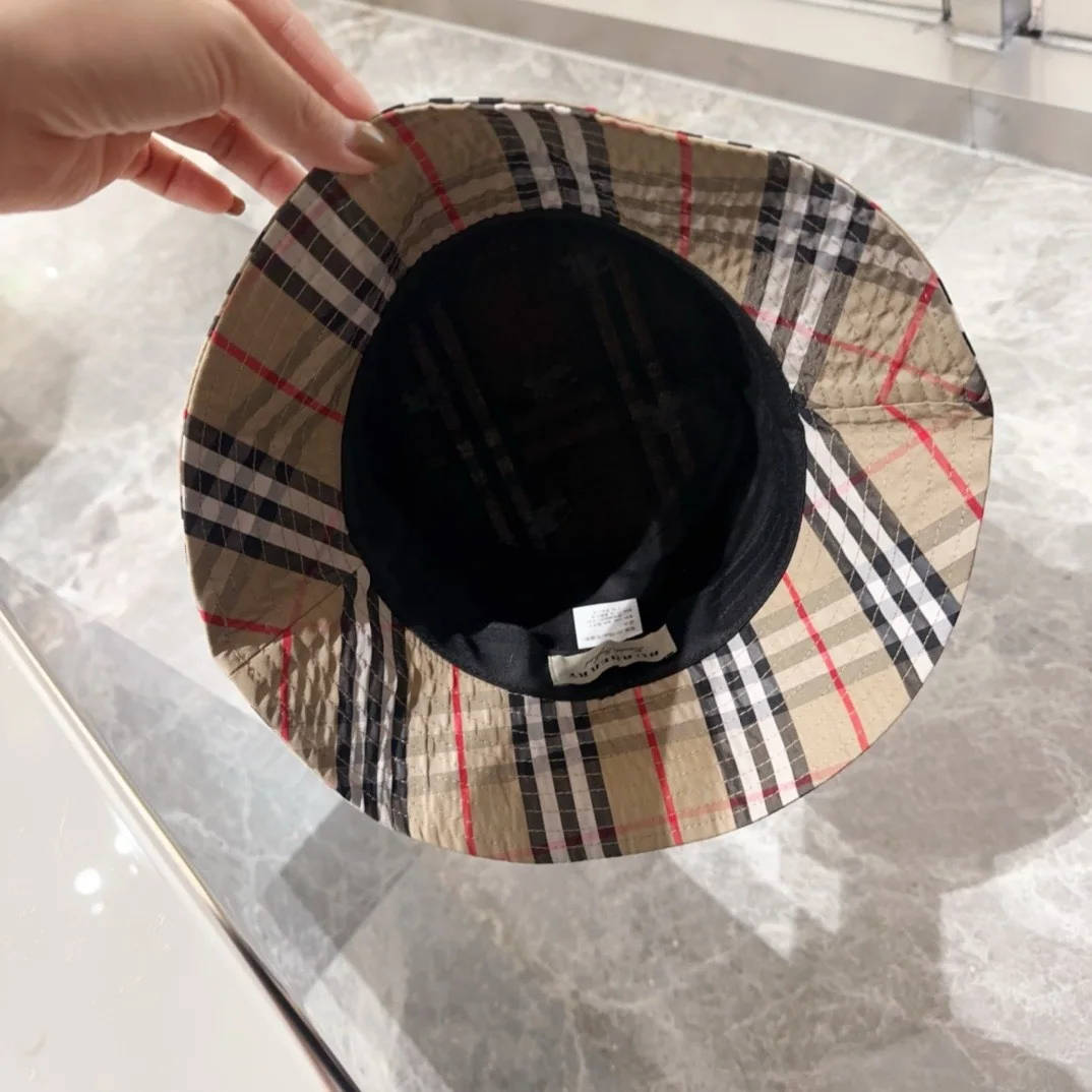버버리 3D 자수 코튼 어부 모자 상세 이미지 9