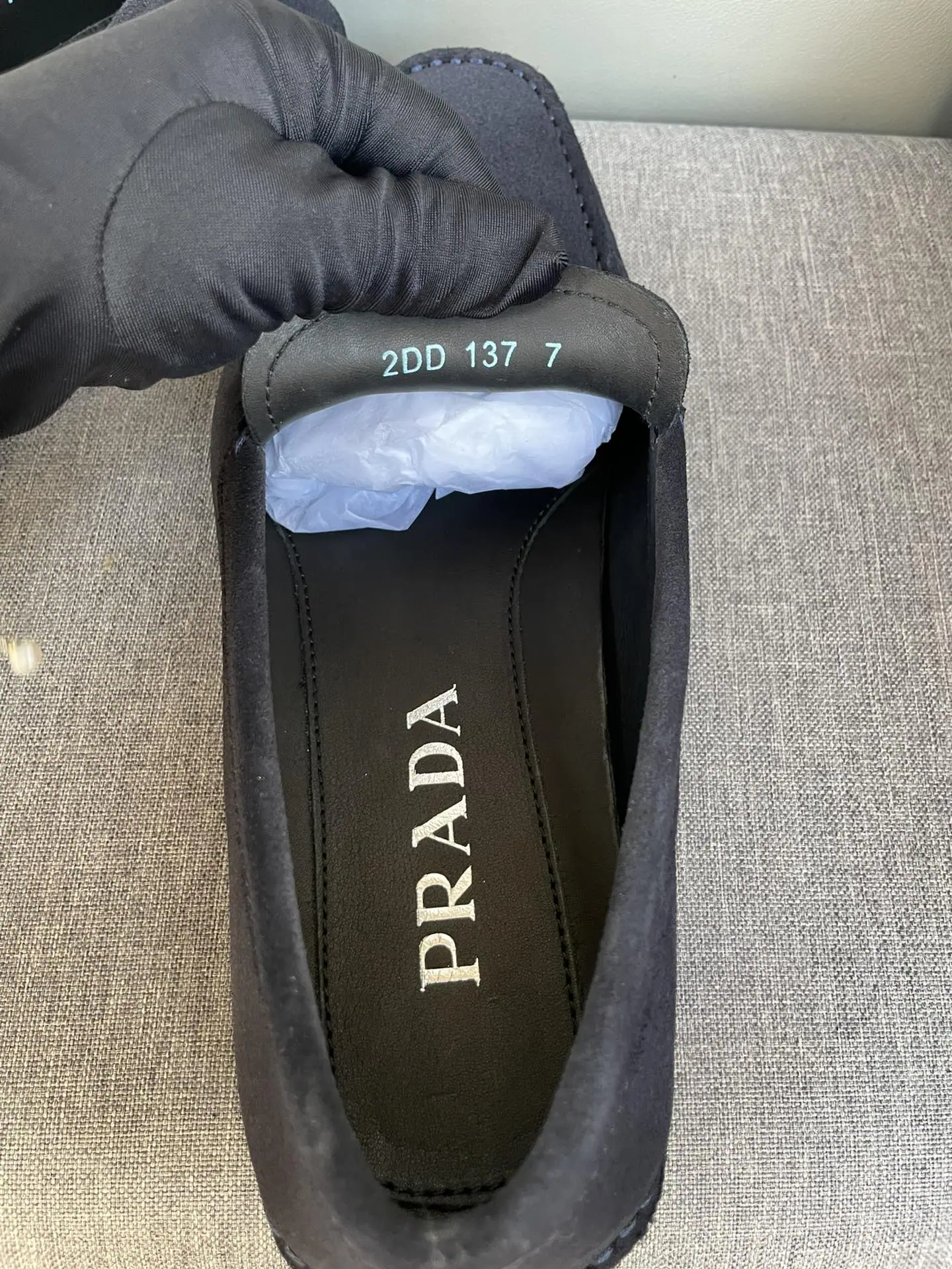 프라다 남성 클래식 드라이빙 로퍼 상세 이미지 6
