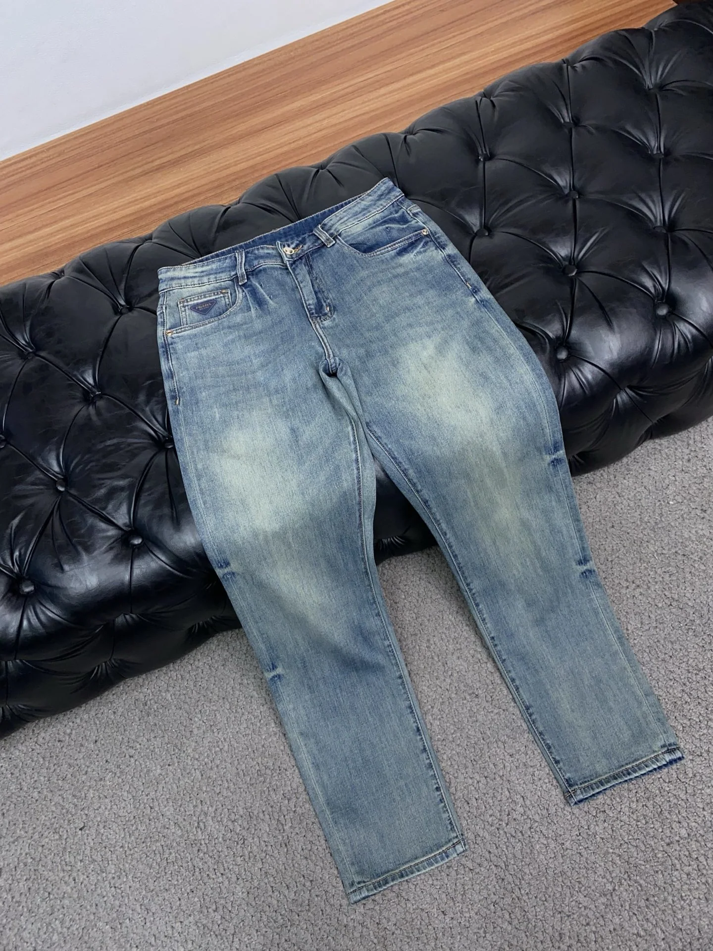 프라다 수입 데님 남성 바지 상세 이미지 6
