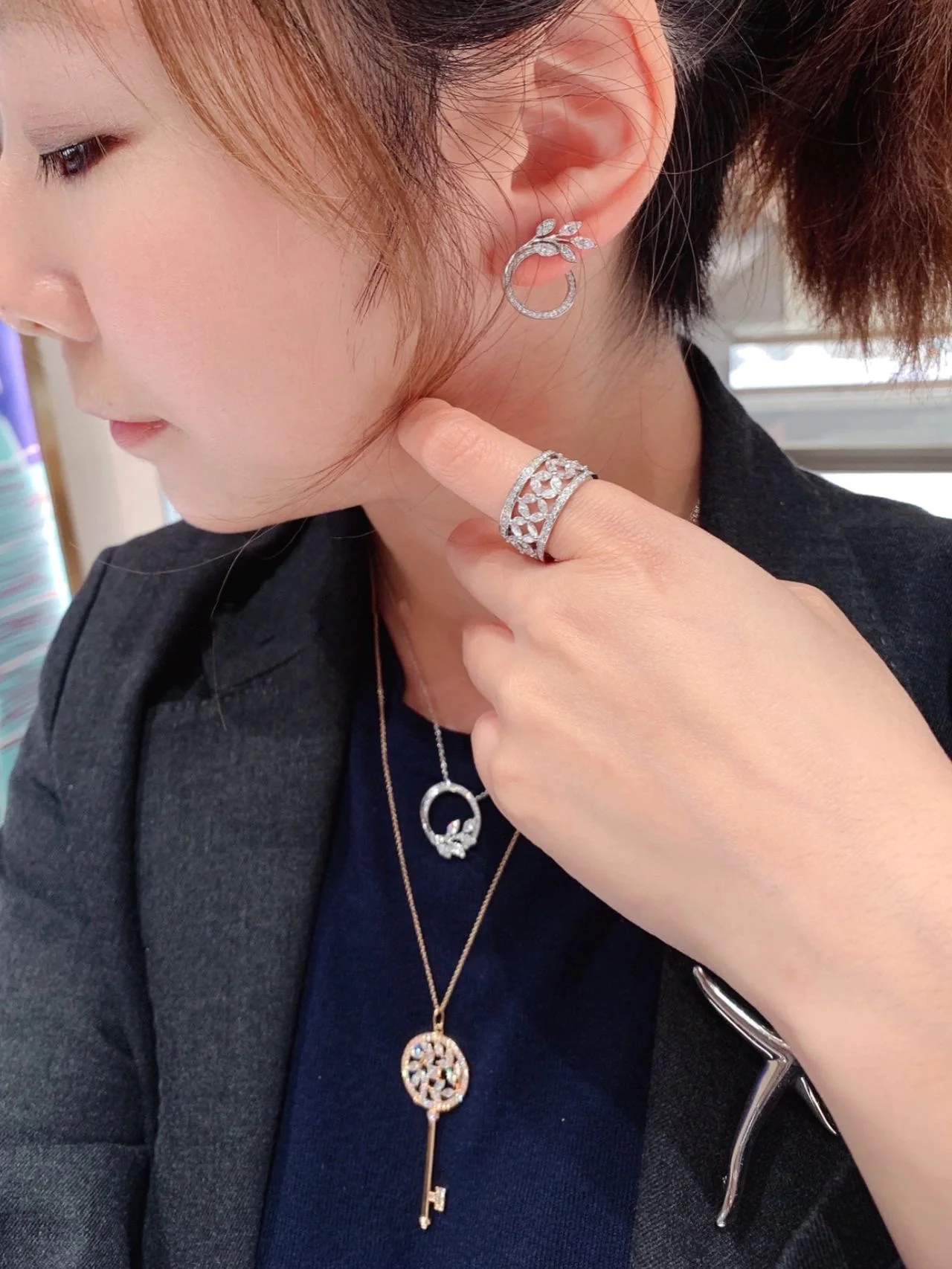 티파니 빅토리아 다이아몬드 라탄 목걸이 상세 이미지 9
