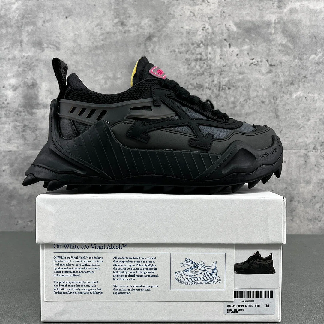 오프화이트 오디세이 올블랙 202302 Off White Odsy