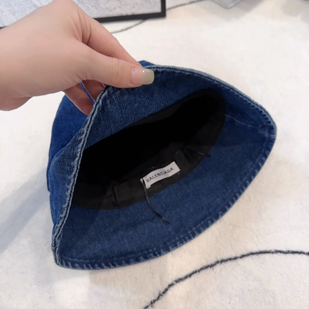 발렌시아가 데님 피셔맨 모자 상세 이미지 7
