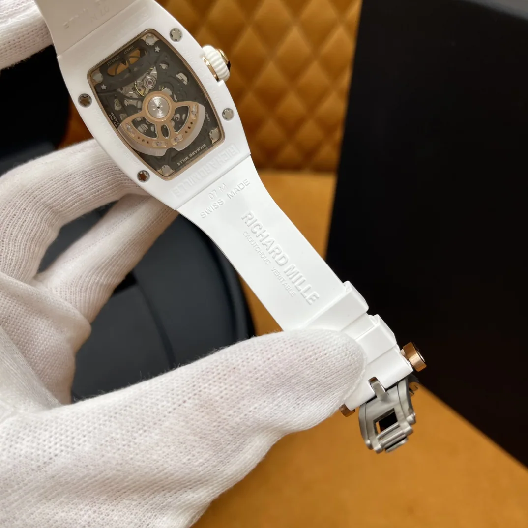 리차드밀 블랙 화이트 세라믹 남성 시계 레플리카 44915 Richard Mille 상세 이미지 7