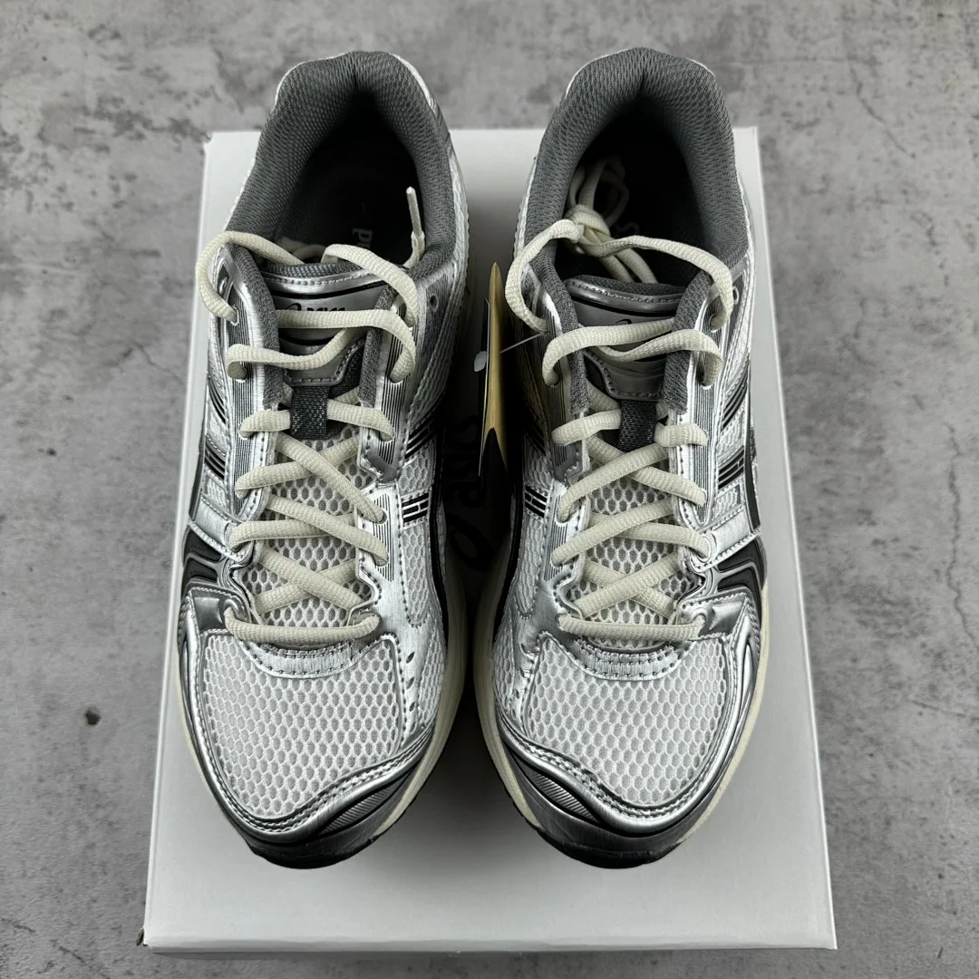 아식스 [ZC] 젤 카야노 14 1201A457-101 200237 Asics Gel-Kayano 14 JJJJound Silver Black 상세 이미지 3