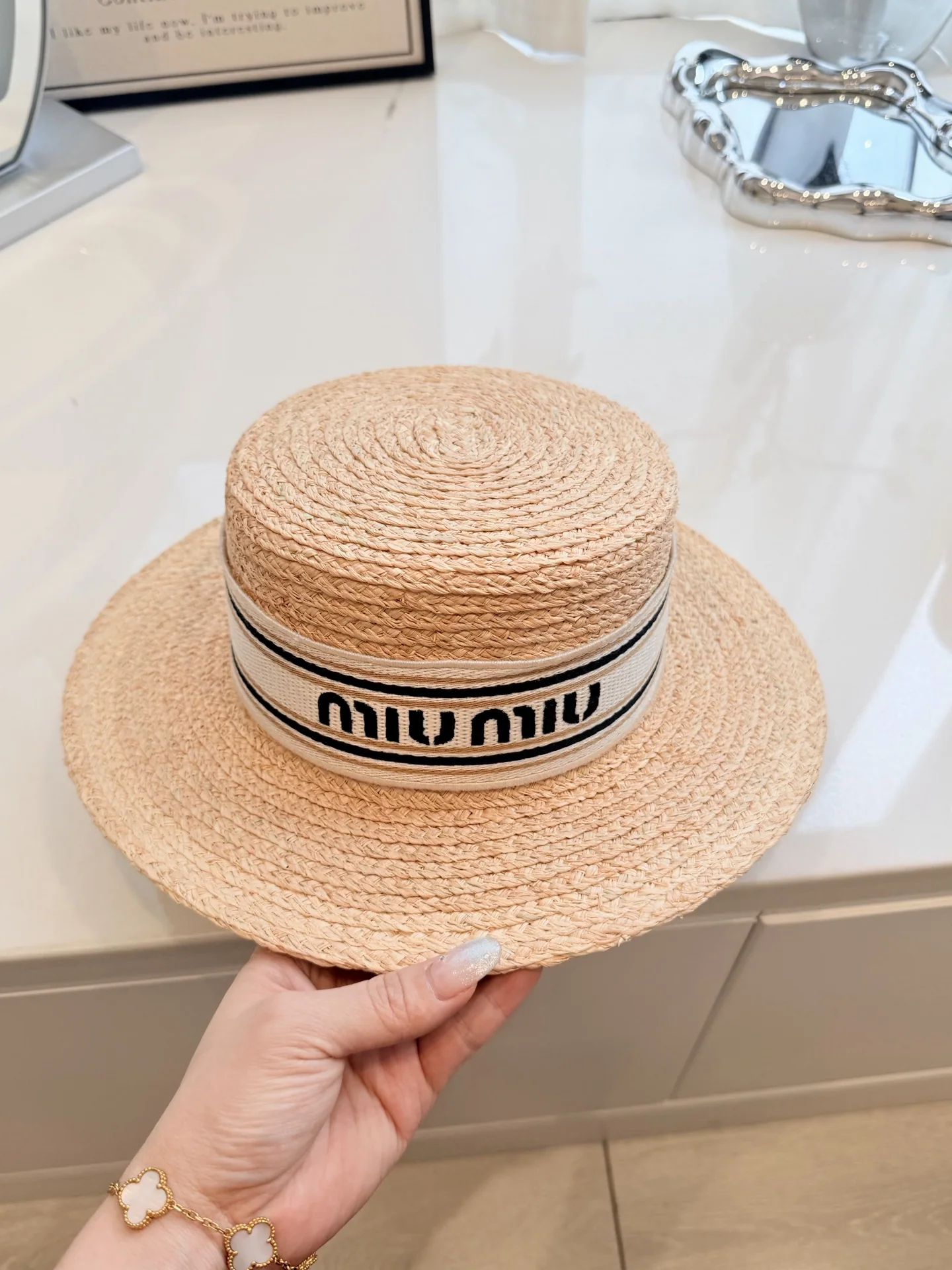 미우미우 모자 80765 Miu Miu Cap 상세 이미지 6