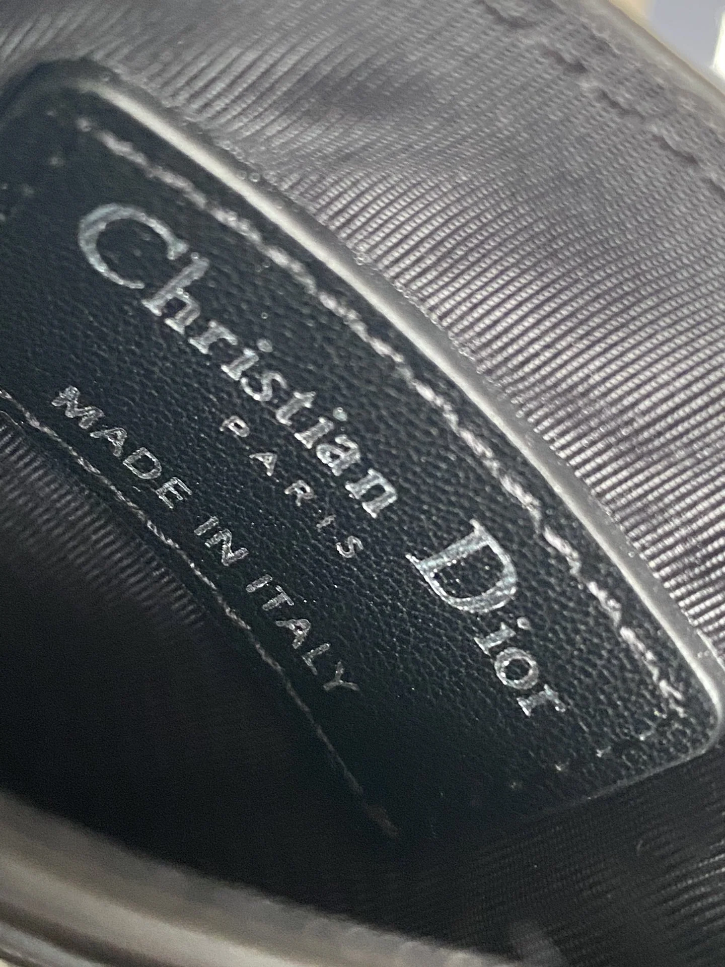 디올 CD 다이아몬드 패턴 카드홀더 지갑 상세 이미지 9