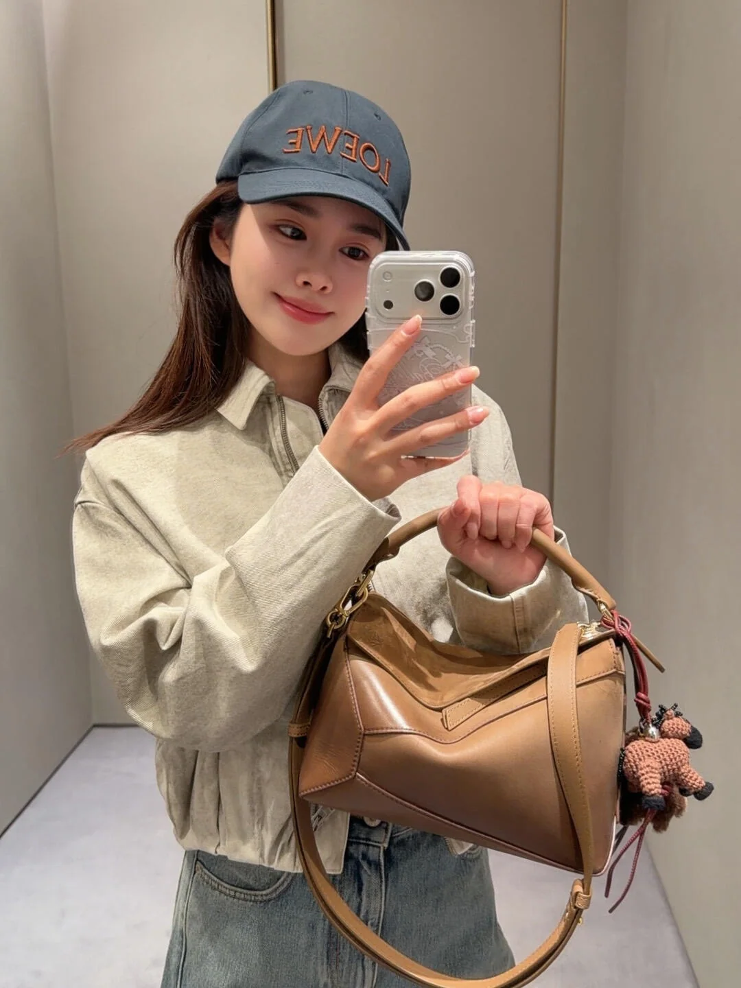 로에베 타이다이 데님 플리츠 자켓 26 SS 상세 이미지 8