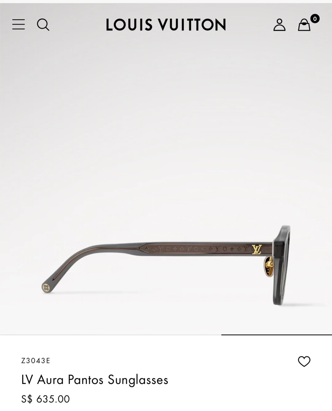 루이비통 선글라스 72900 Louis Vuitton Sunglasses 상세 이미지 6