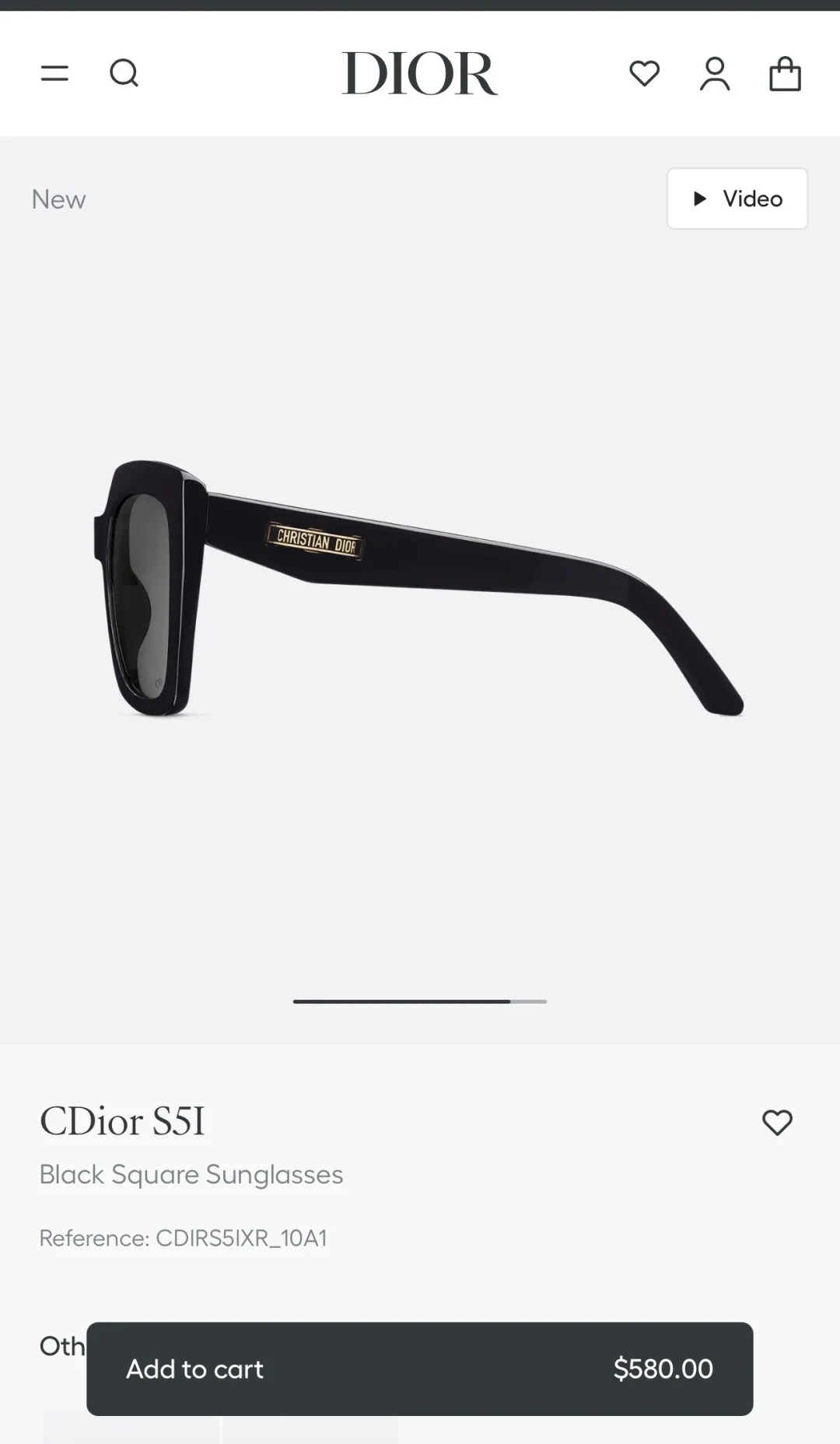 디올 선글라스 72698 Dior Sunglasses 상세 이미지 3