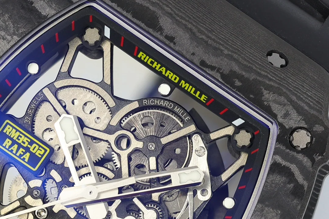 리차드밀 화이트 TPT 카본 남성 시계 레플리카 44910 Richard Mille 상세 이미지 4