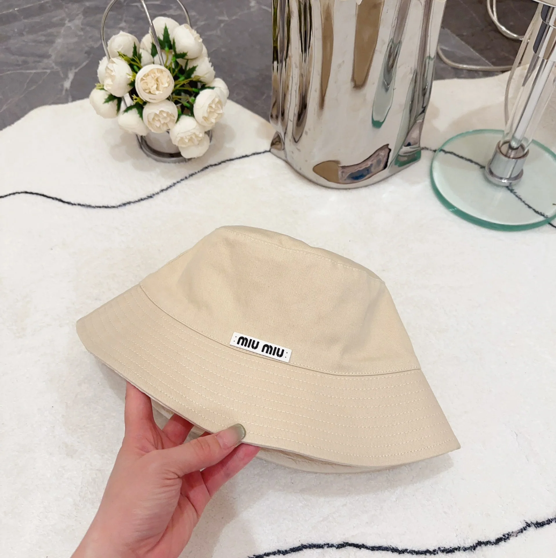 미우미우 모자 81121 Miu Miu Cap 상세 이미지 8