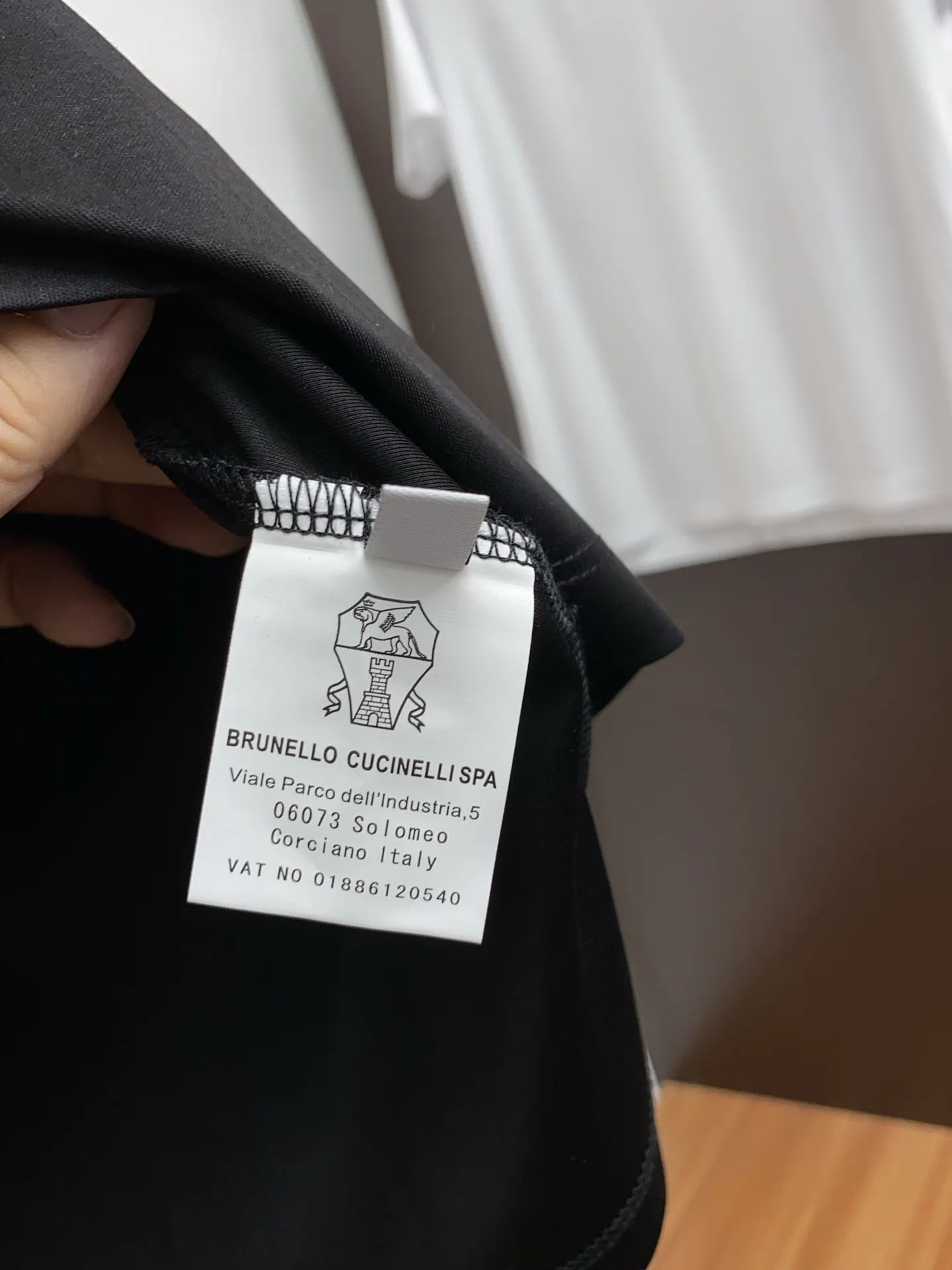 브루넬로쿠치넬리 크루넥 반팔 티셔츠 상세 이미지 6